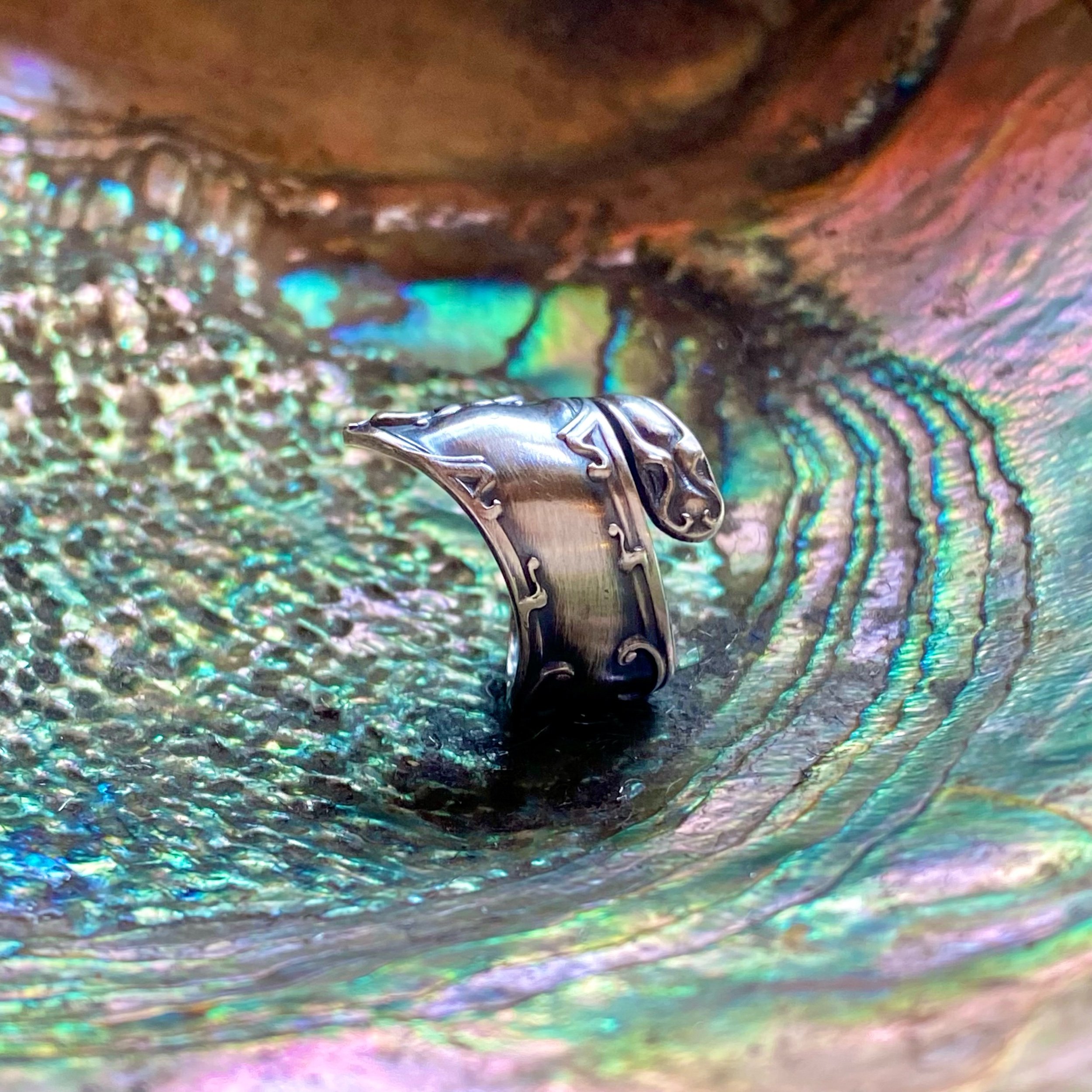Classic Sterling Spoon Ring - LadyForge Jewelry