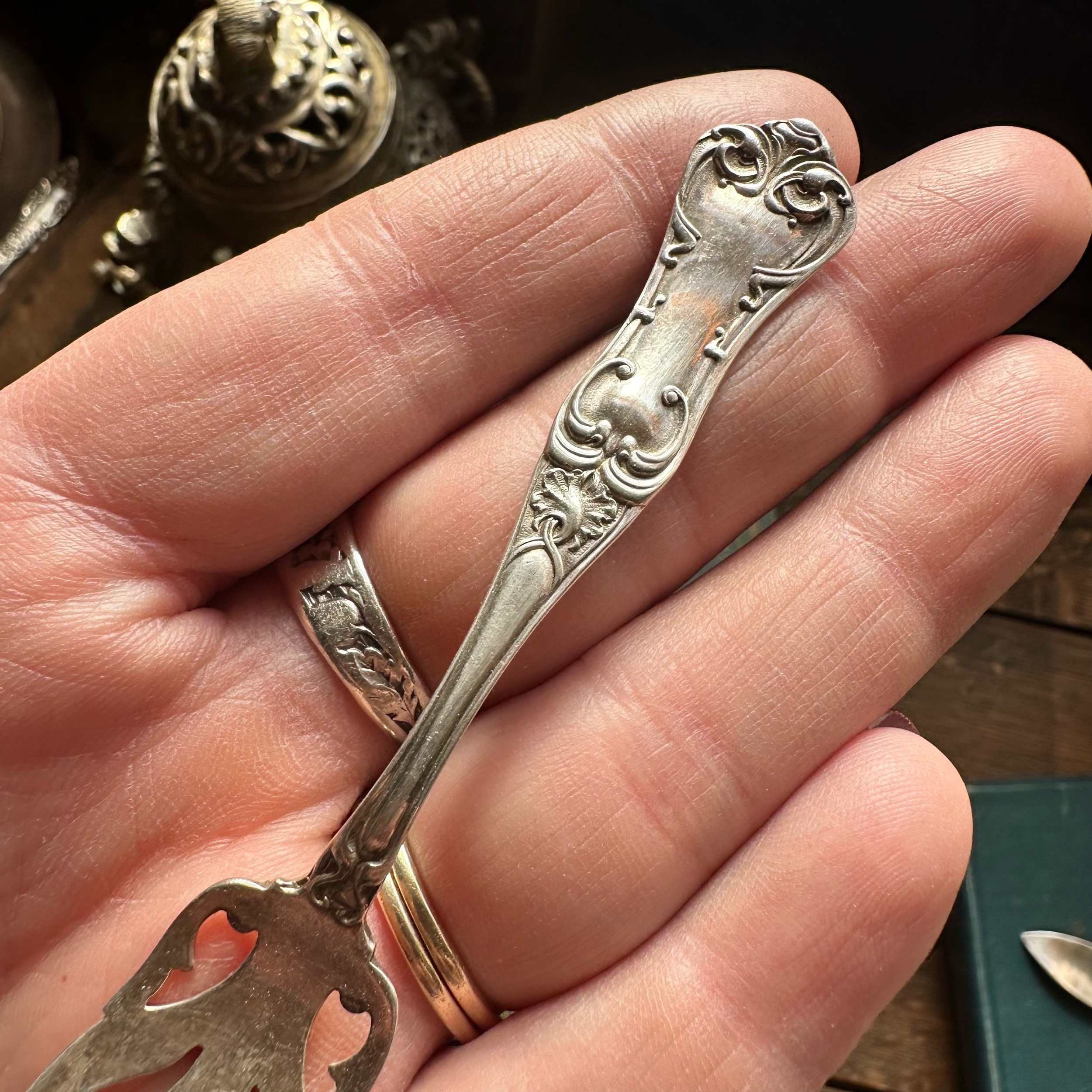 Classic Sterling Spoon Ring - LadyForge Jewelry