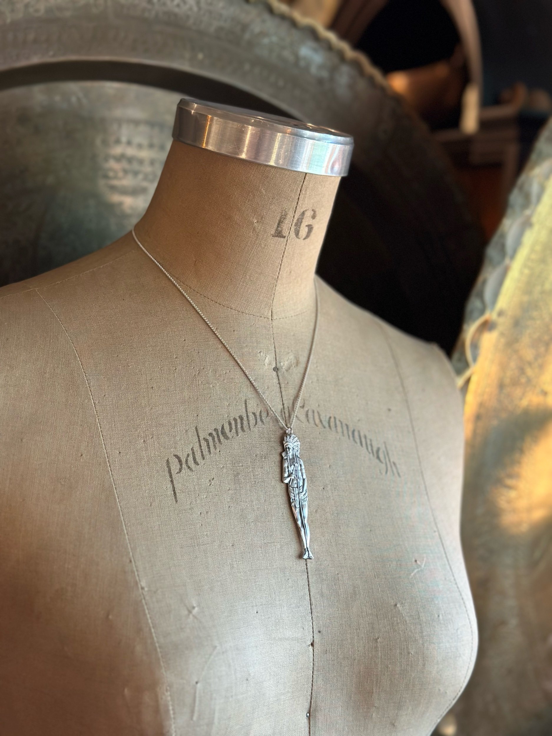 Grand Chief Sterling Spoon Necklace (Smaller Version) - LadyForge Jewelry