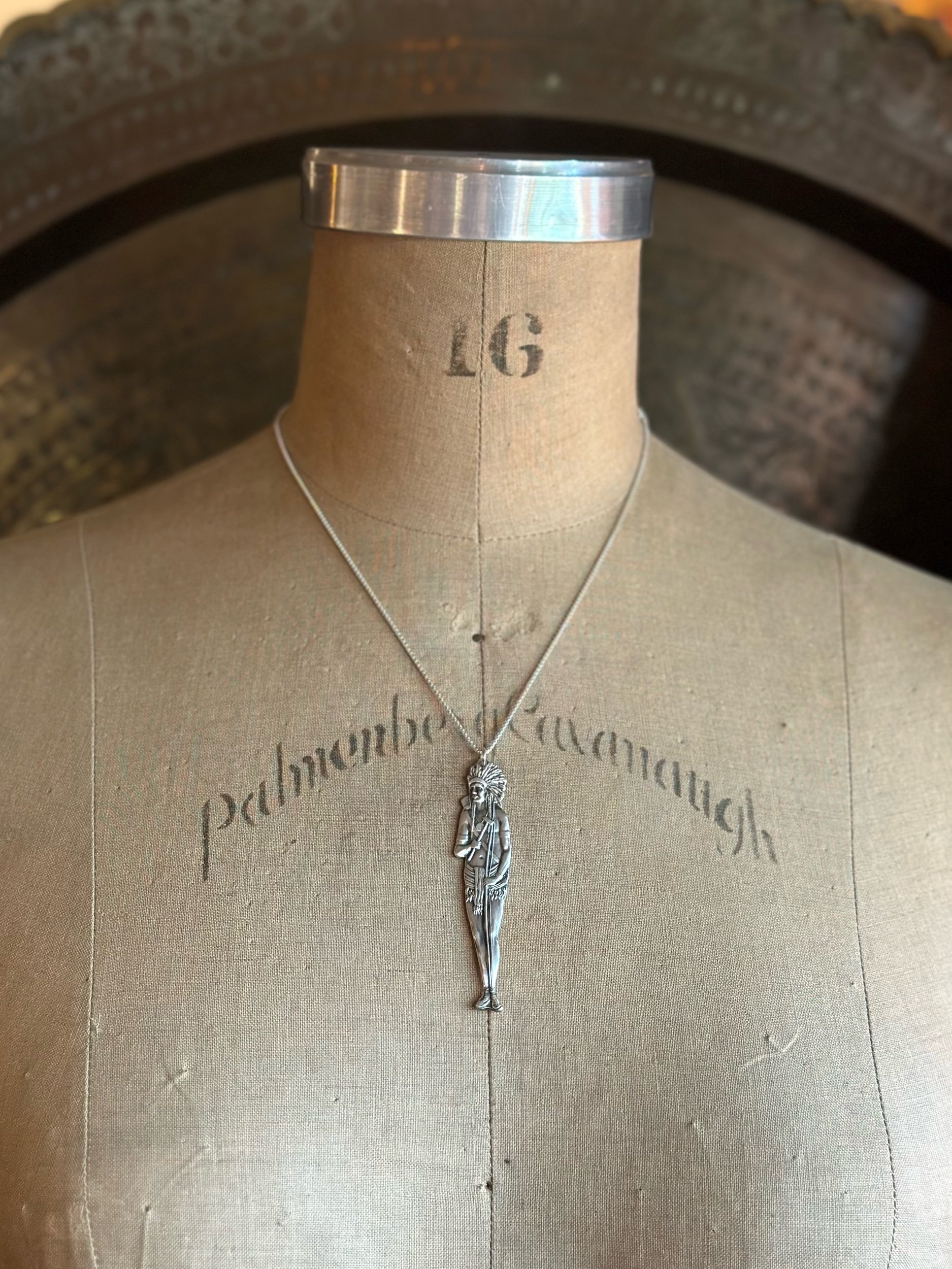 Grand Chief Sterling Spoon Necklace (Smaller Version) - LadyForge Jewelry