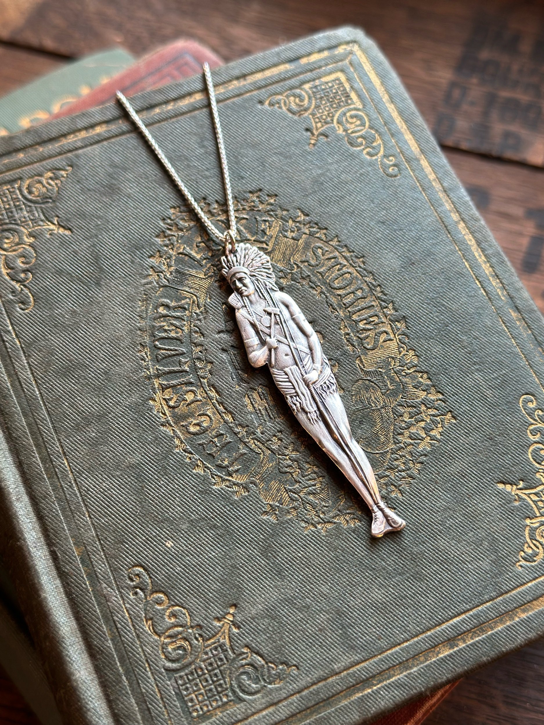 Grand Chief Sterling Spoon Necklace (Smaller Version) - LadyForge Jewelry