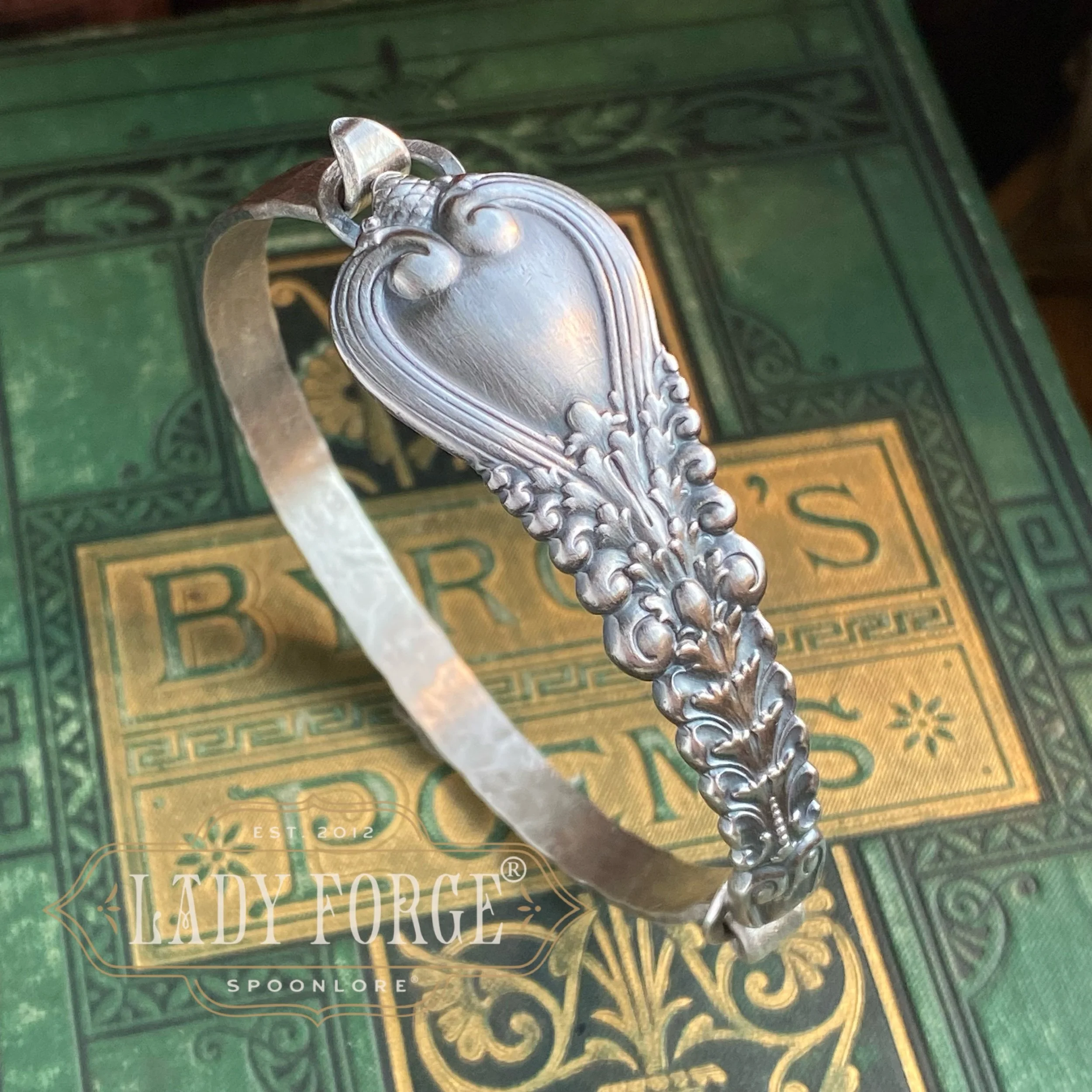 Sterling Spoon Bangle - 1900 Florentine by Tiffany & Co.