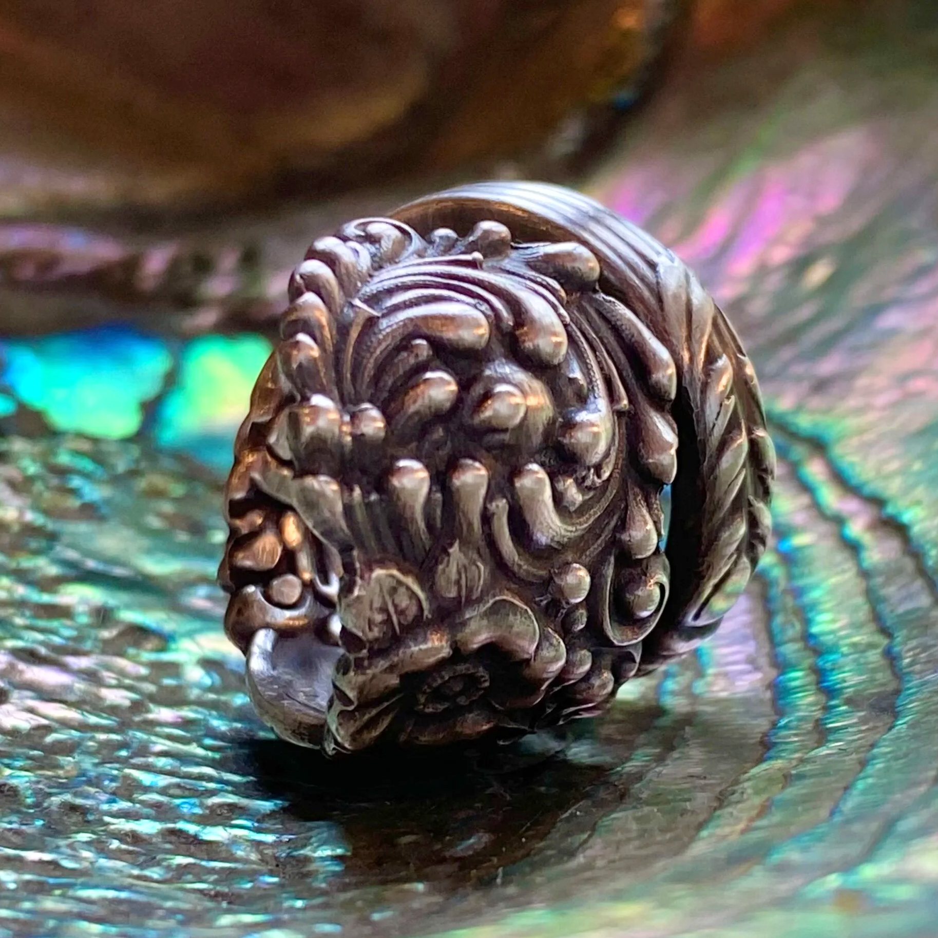 Sterling Spoon Ring - 1893 Trajan