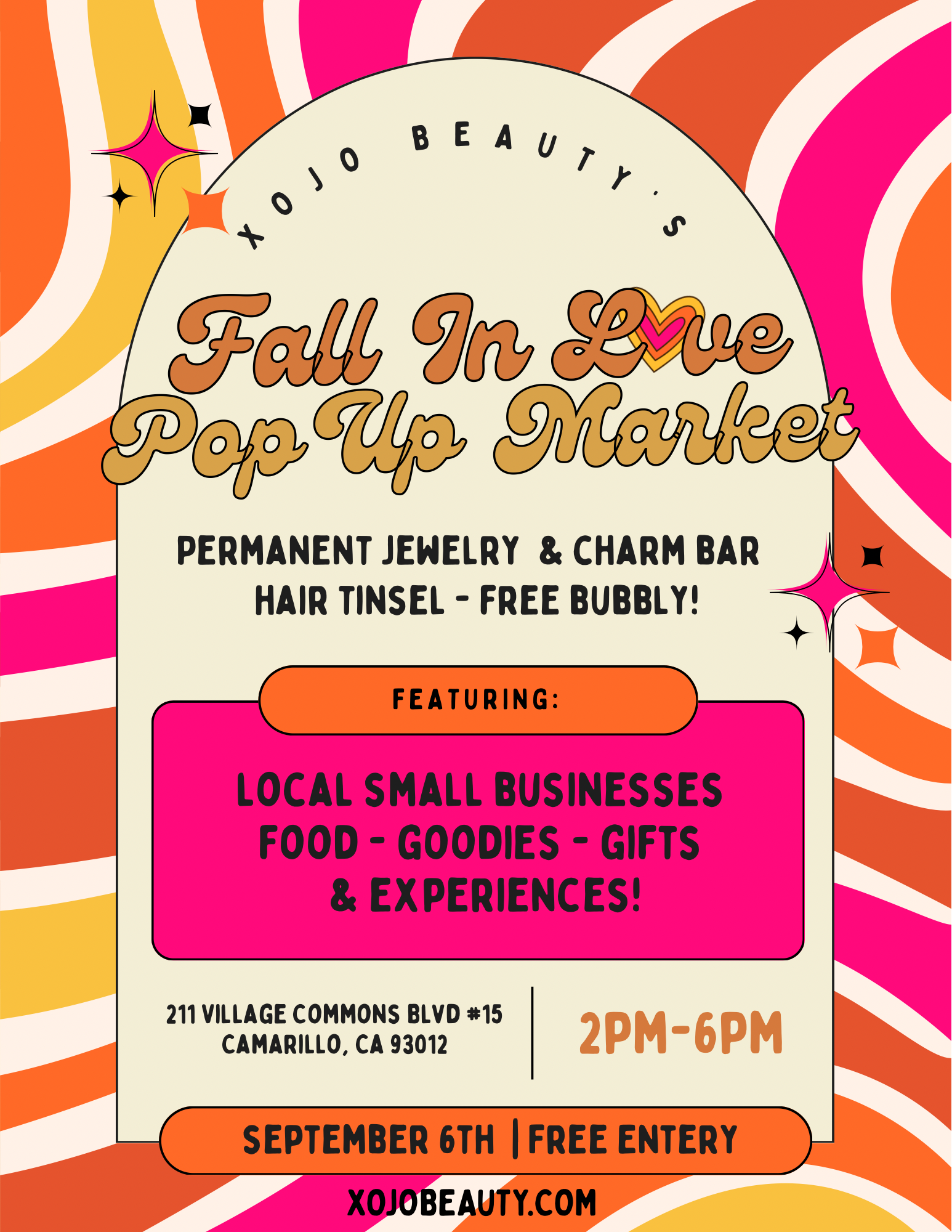 FALL IN LOVE POP UP MARKET