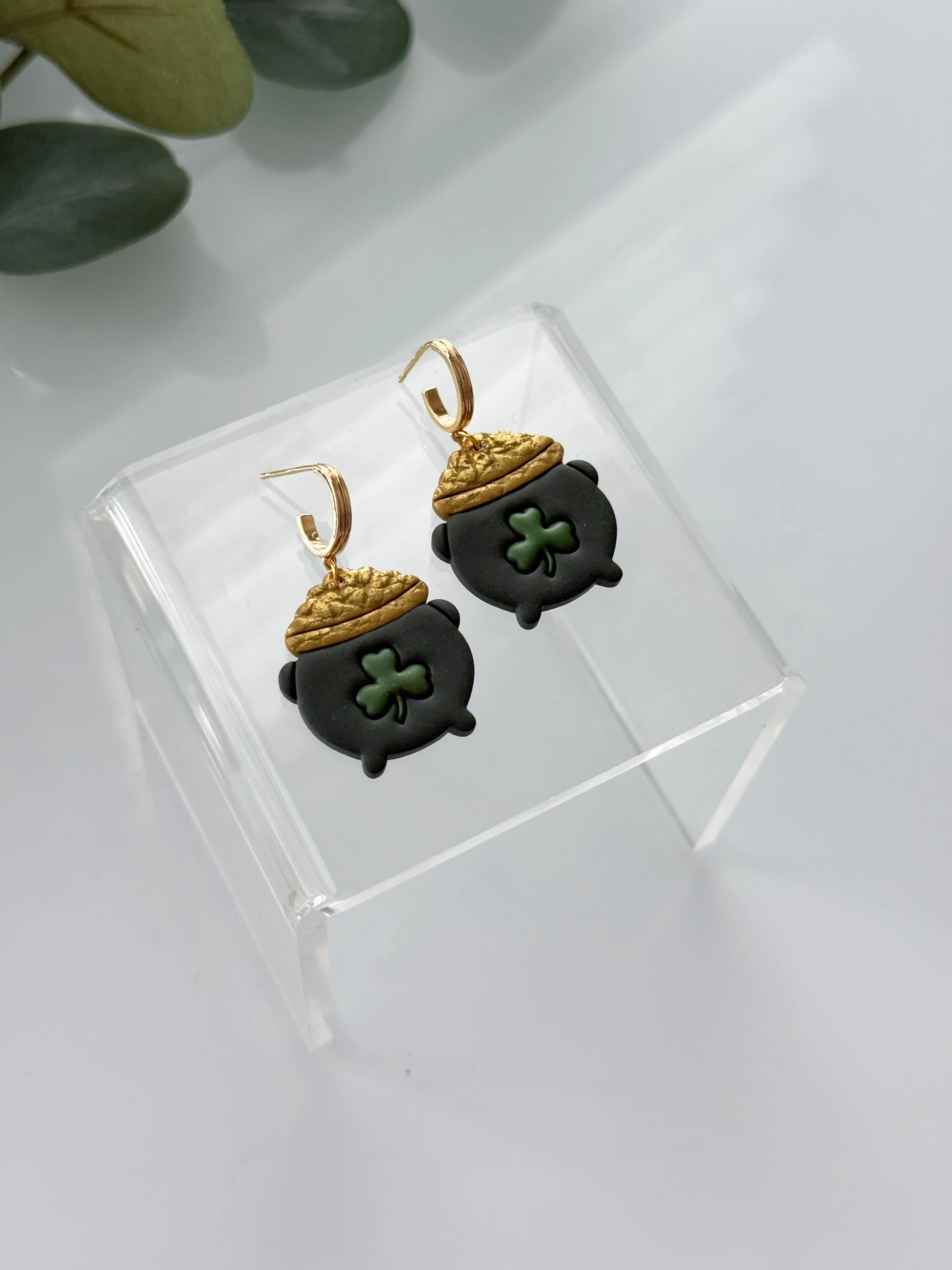 Pot of Gold Earring
