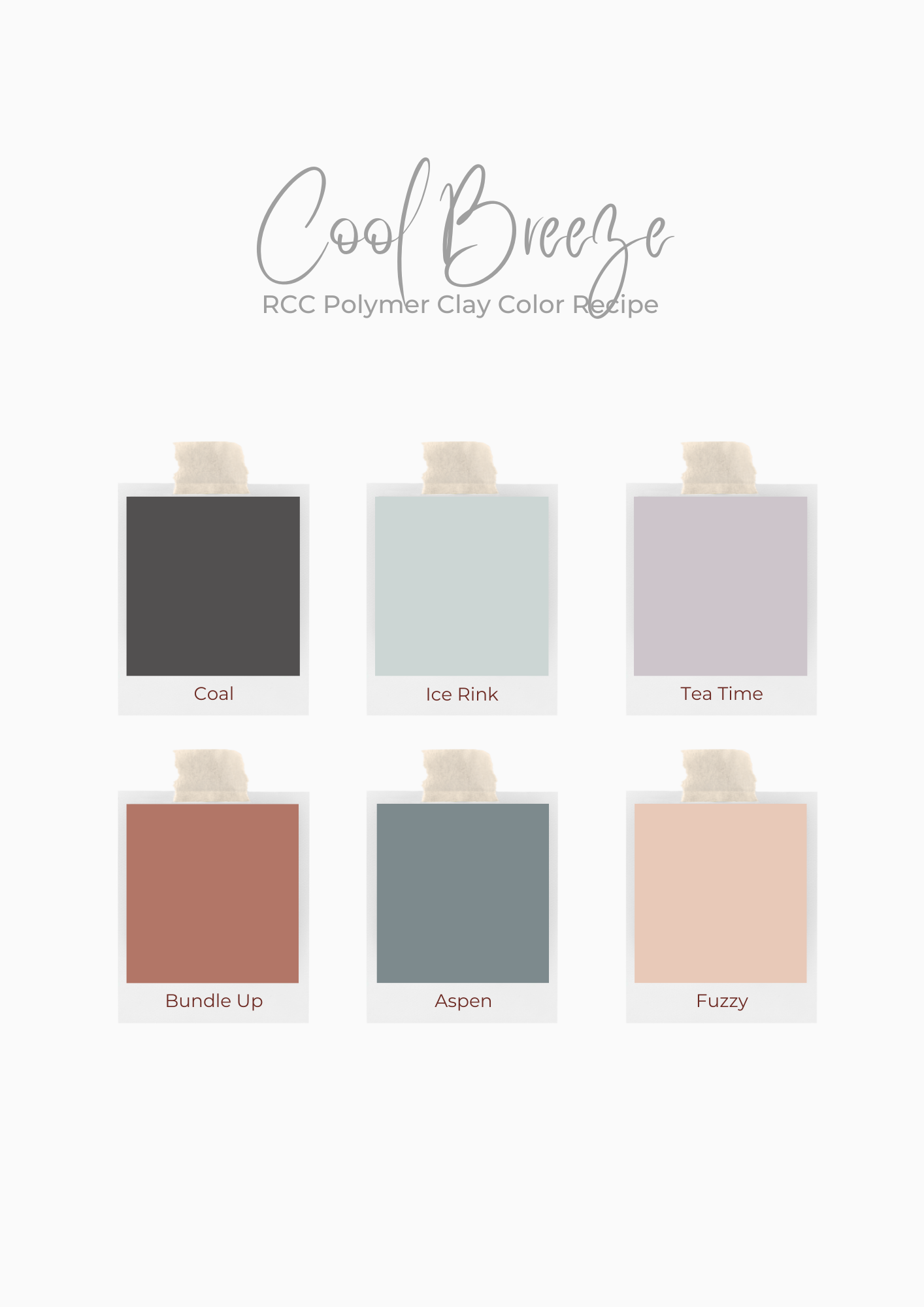 Cool Breeze Color Palette — RoClayCo