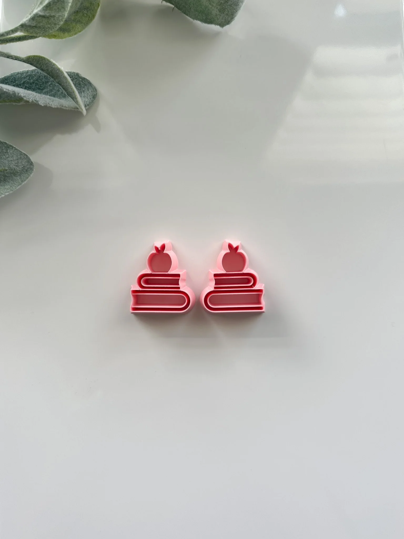 Stacked Books Set (Mirror Image)