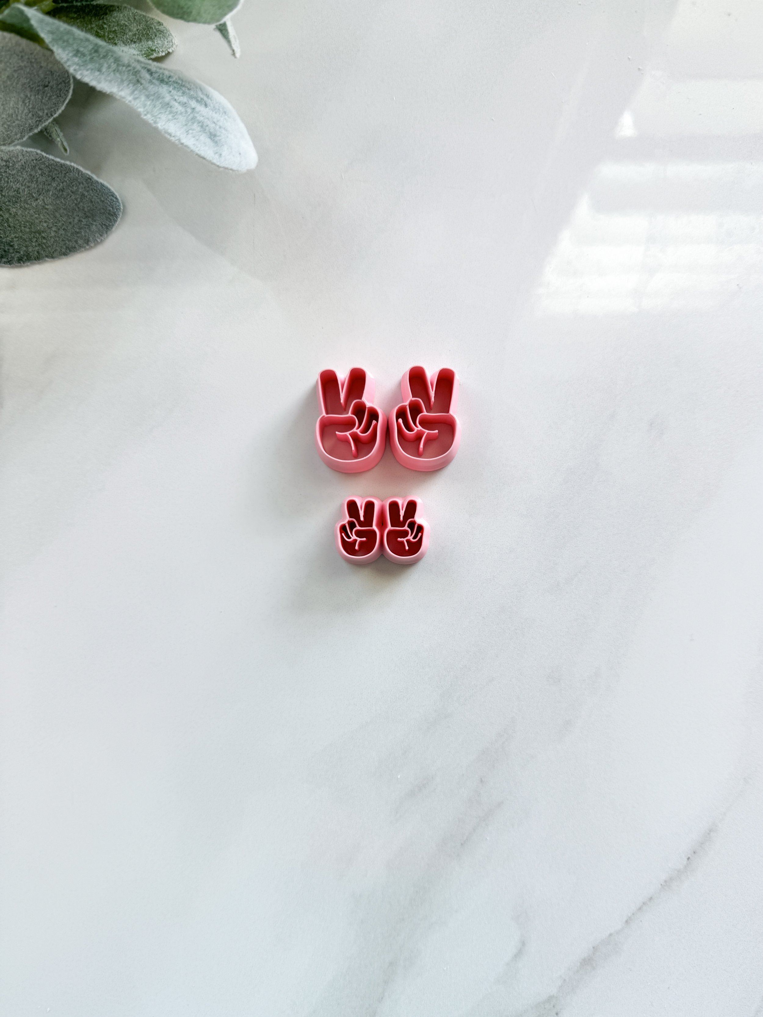 Peace Hand (Mirror Image Set)