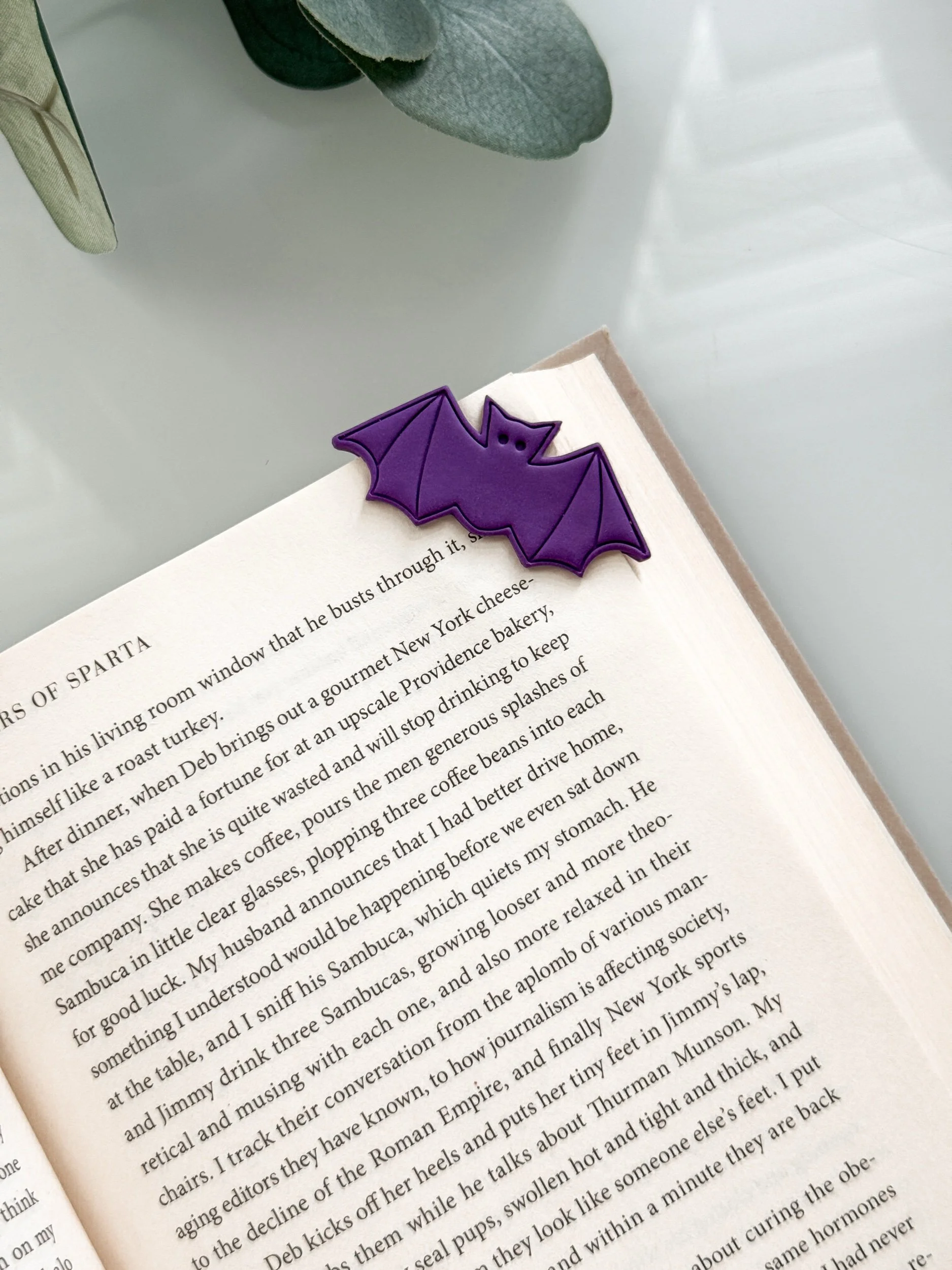 Bat Bookmark/Hair Clip