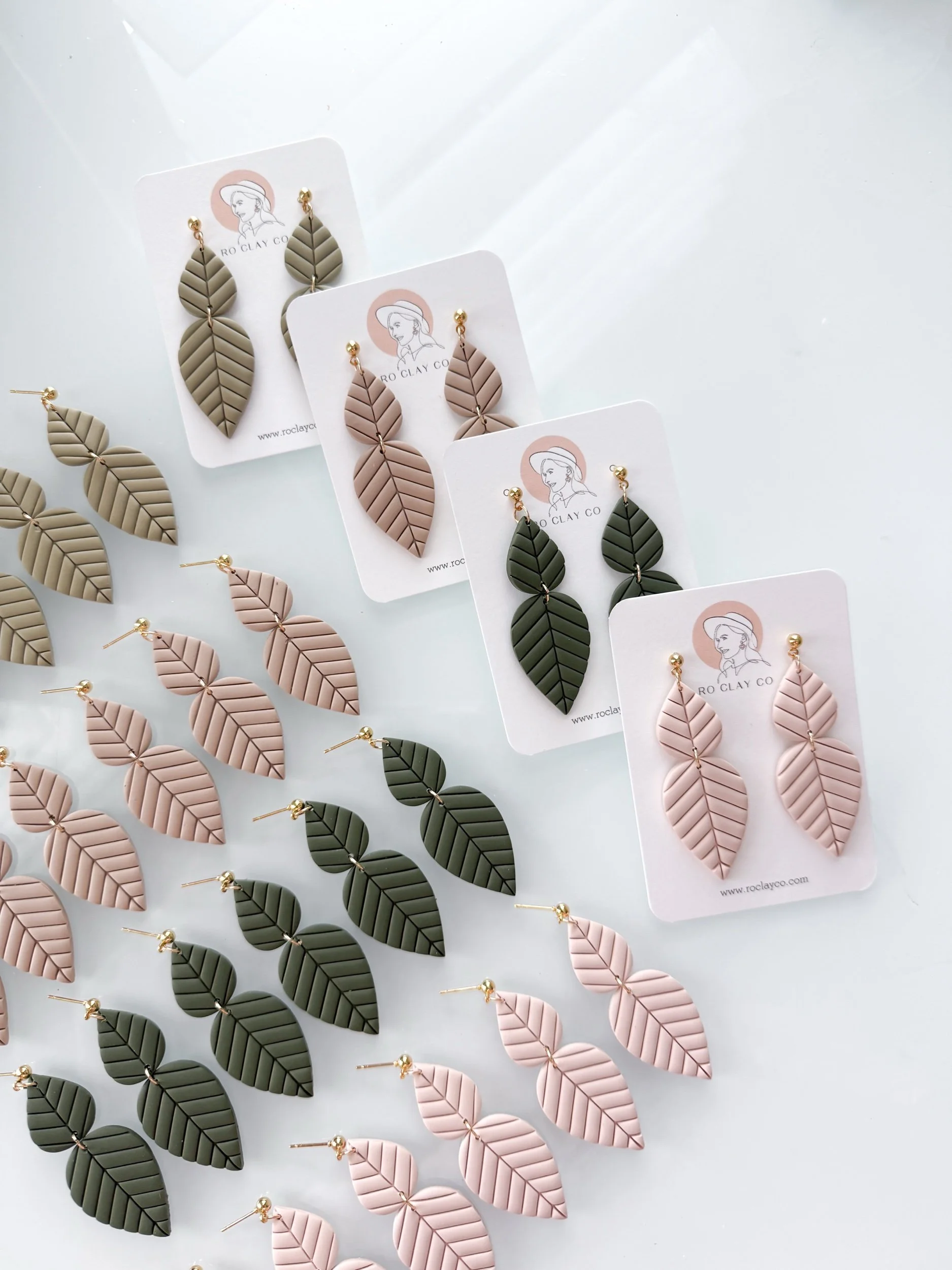 Chevron Leaf Dangle