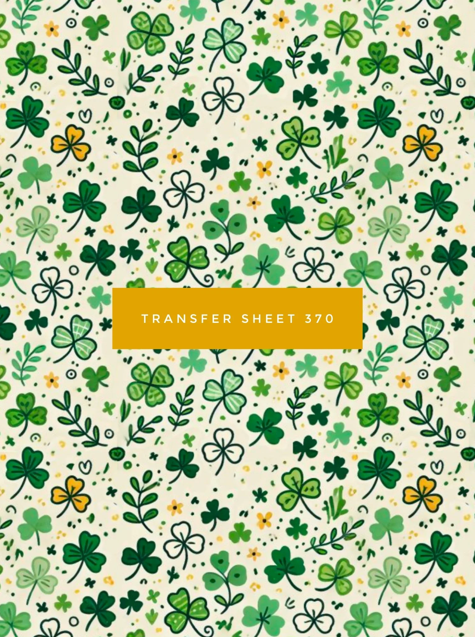 Transfer Sheet 370 (Shamrock Doodles)