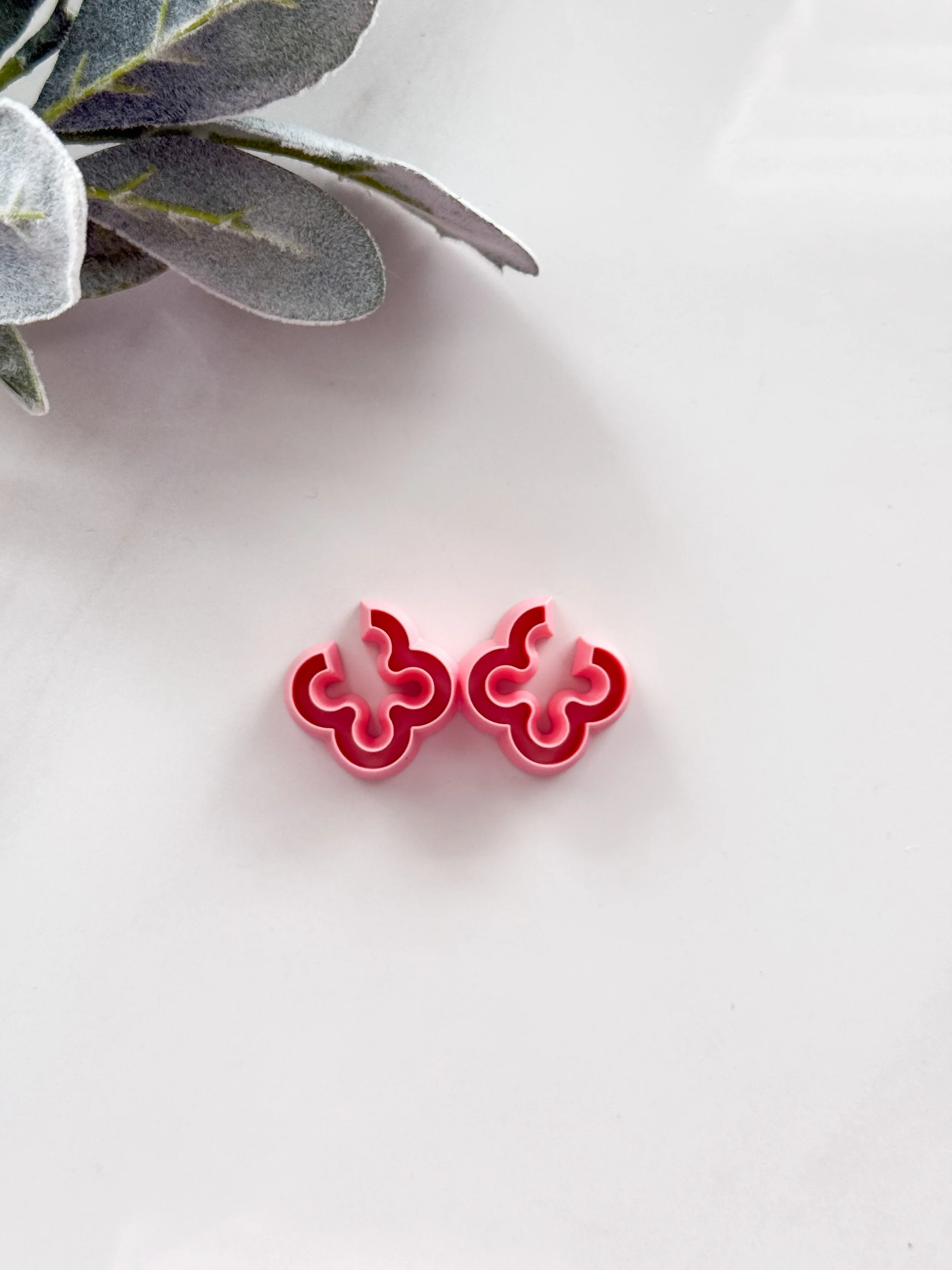 4 Leaf Clover Hoop (Mirror Image Set)
