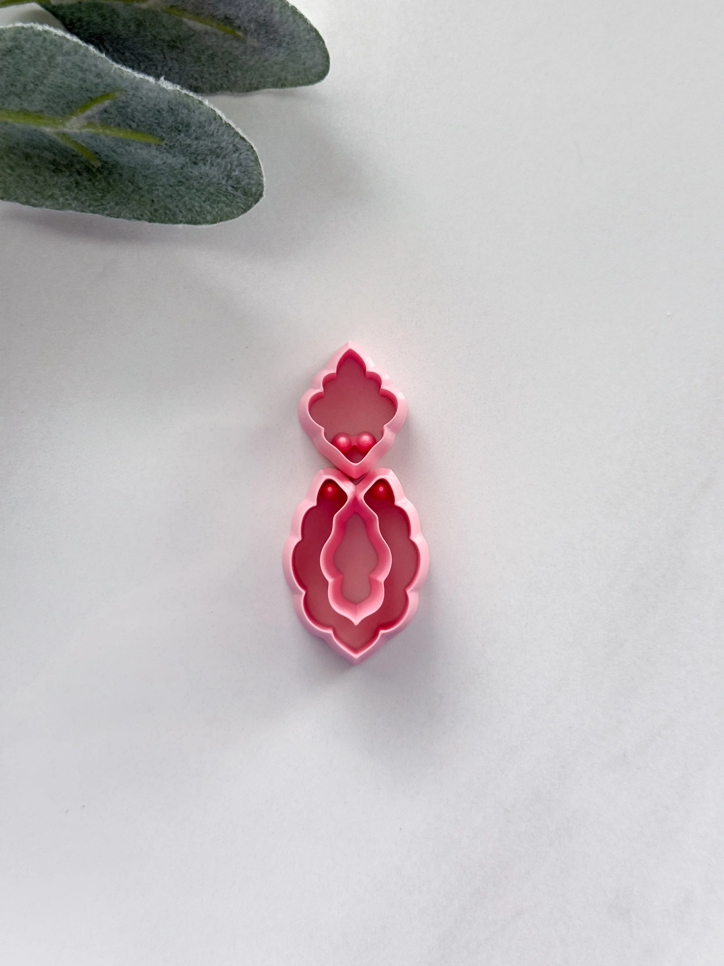 2 Piece Wavy U (With Drill Guides)