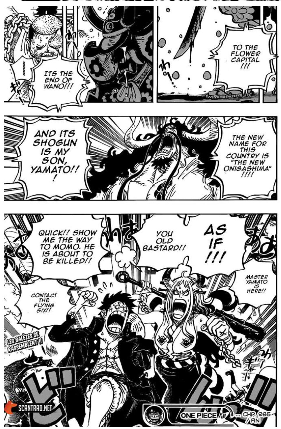 One Piece Chapter 985 Review New Onigashima Mega Universe