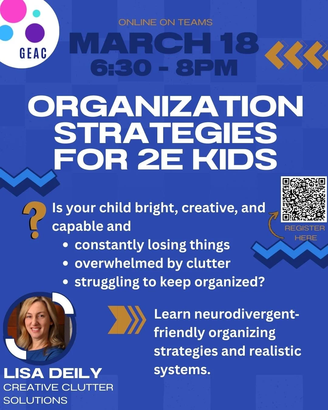 Organization Strategies for 2e Kids 