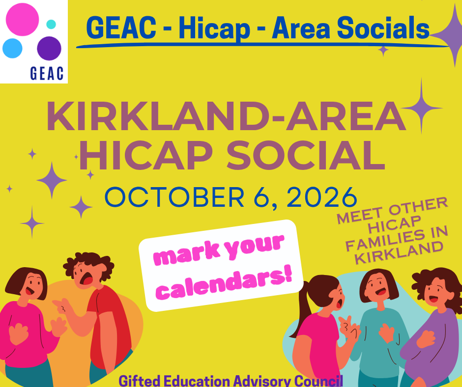 Kirkland-Area Hicap Family Social