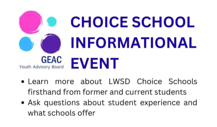 GEAC Choice School Info Night