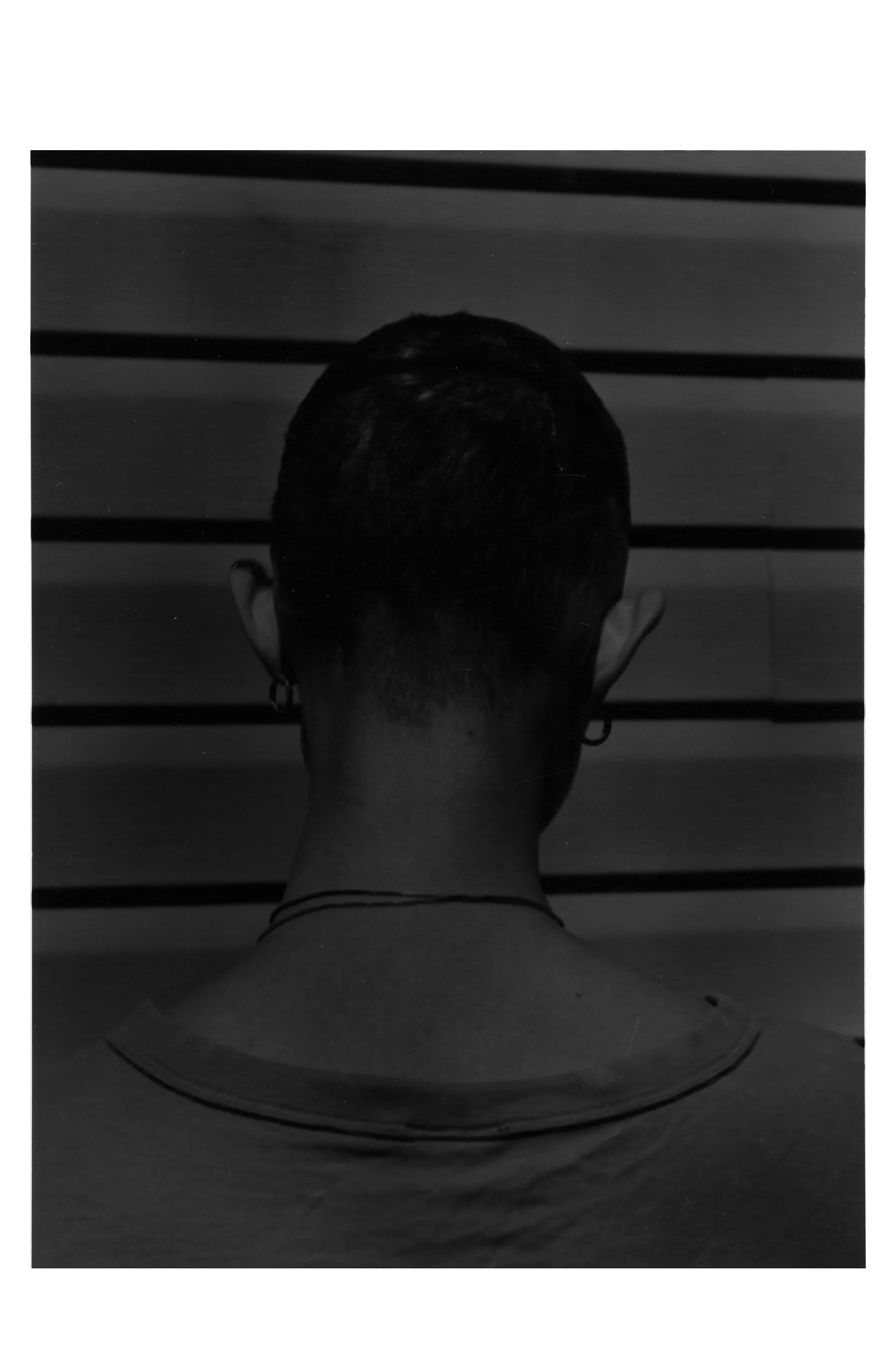 Series of [12] Self-Portraits  - No. 1, 5" x 7" Silver Gelatin Print, 2024