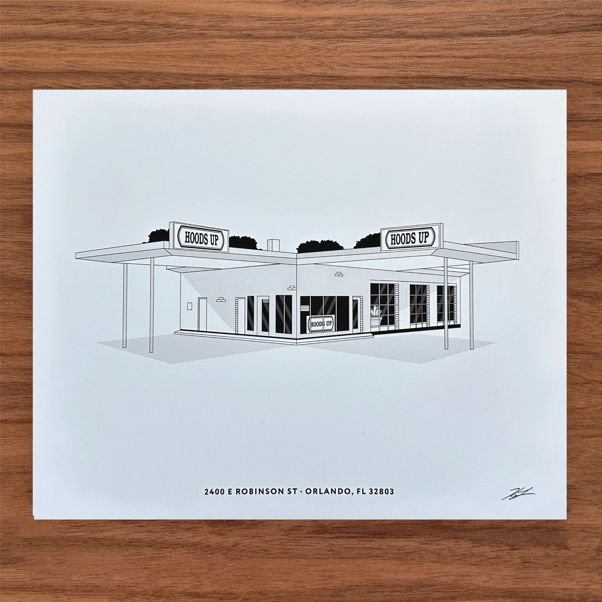 Hoods Up - Art Print