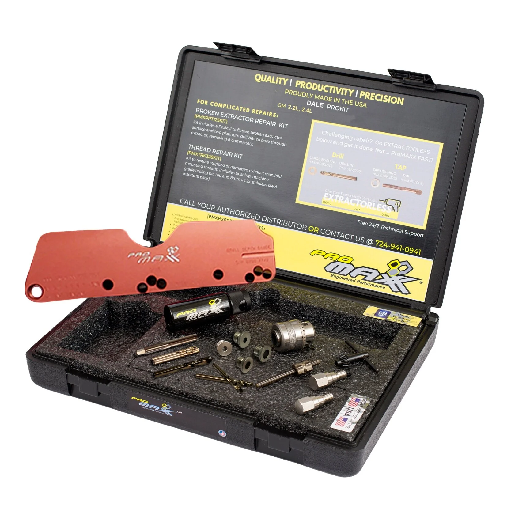 GM 2.2L, 2.4L Extract Broken Manifold Bolts Tool (Dale) ProMAXX Tool