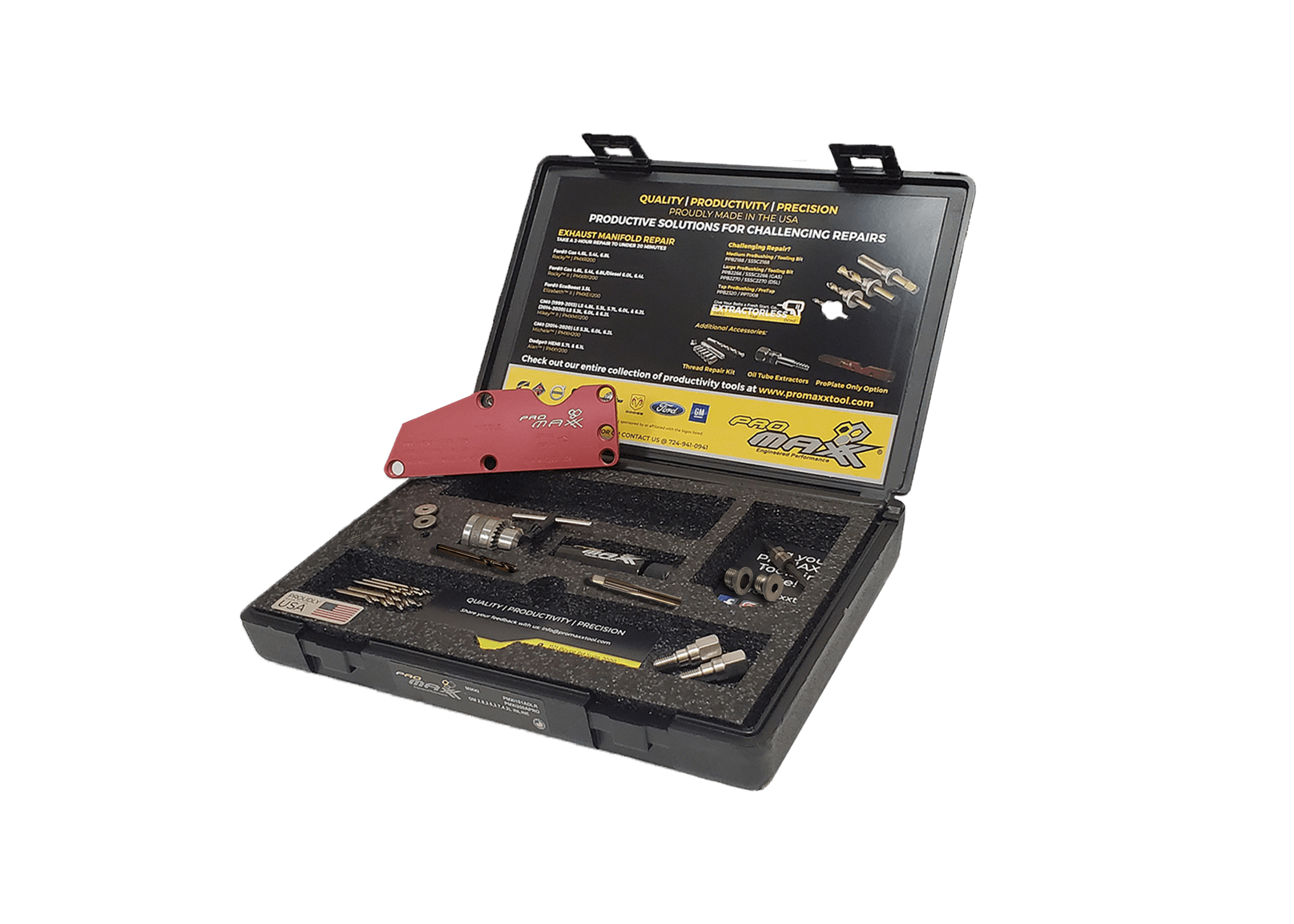 1.6L Ford EcoBoost Exhaust Manifold Broken Bolt Tool Kit (Nicole
