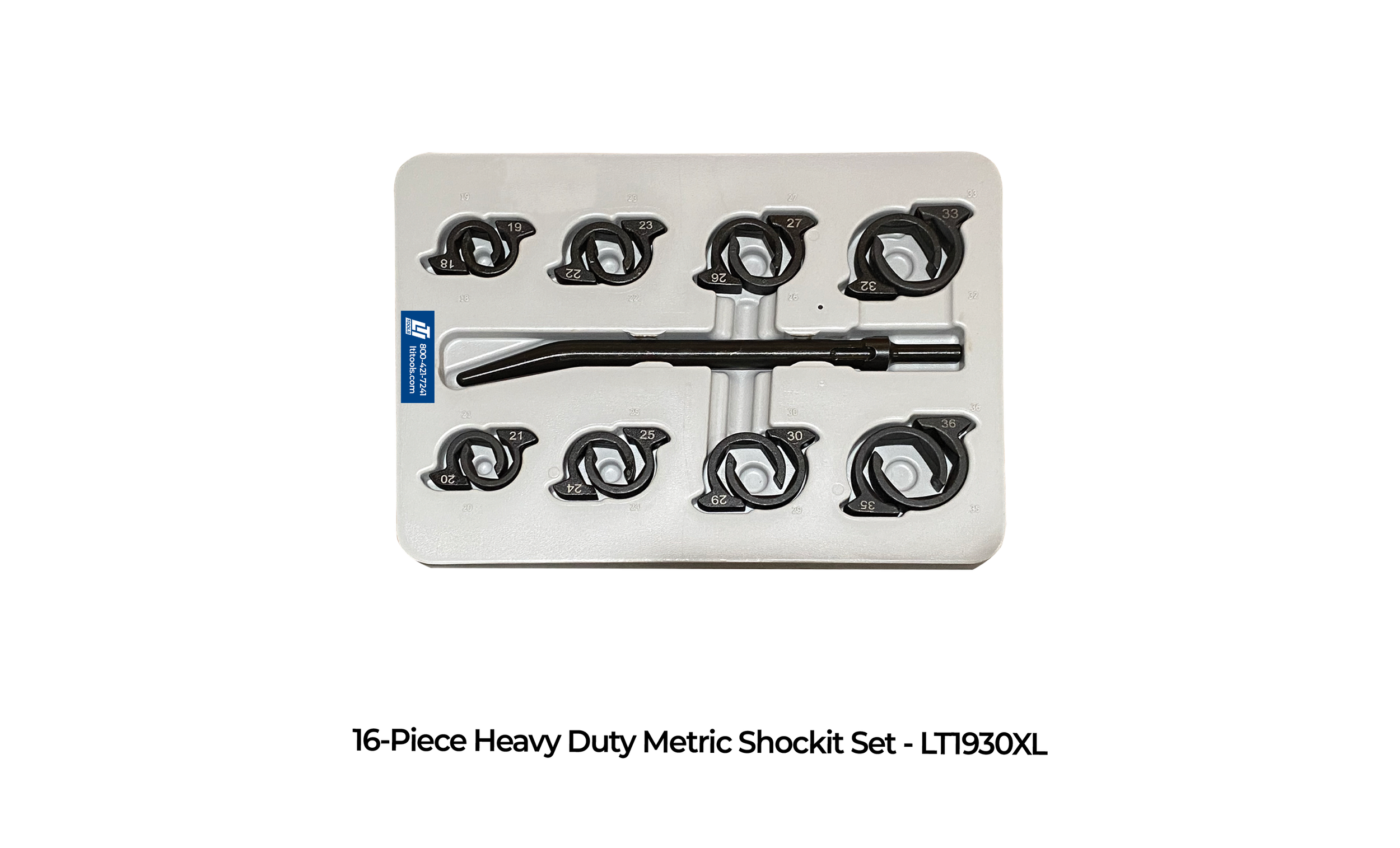 Heavy Duty Metric Socket Shockit Crow Foot Remove Fitting - ProMAXX Tool