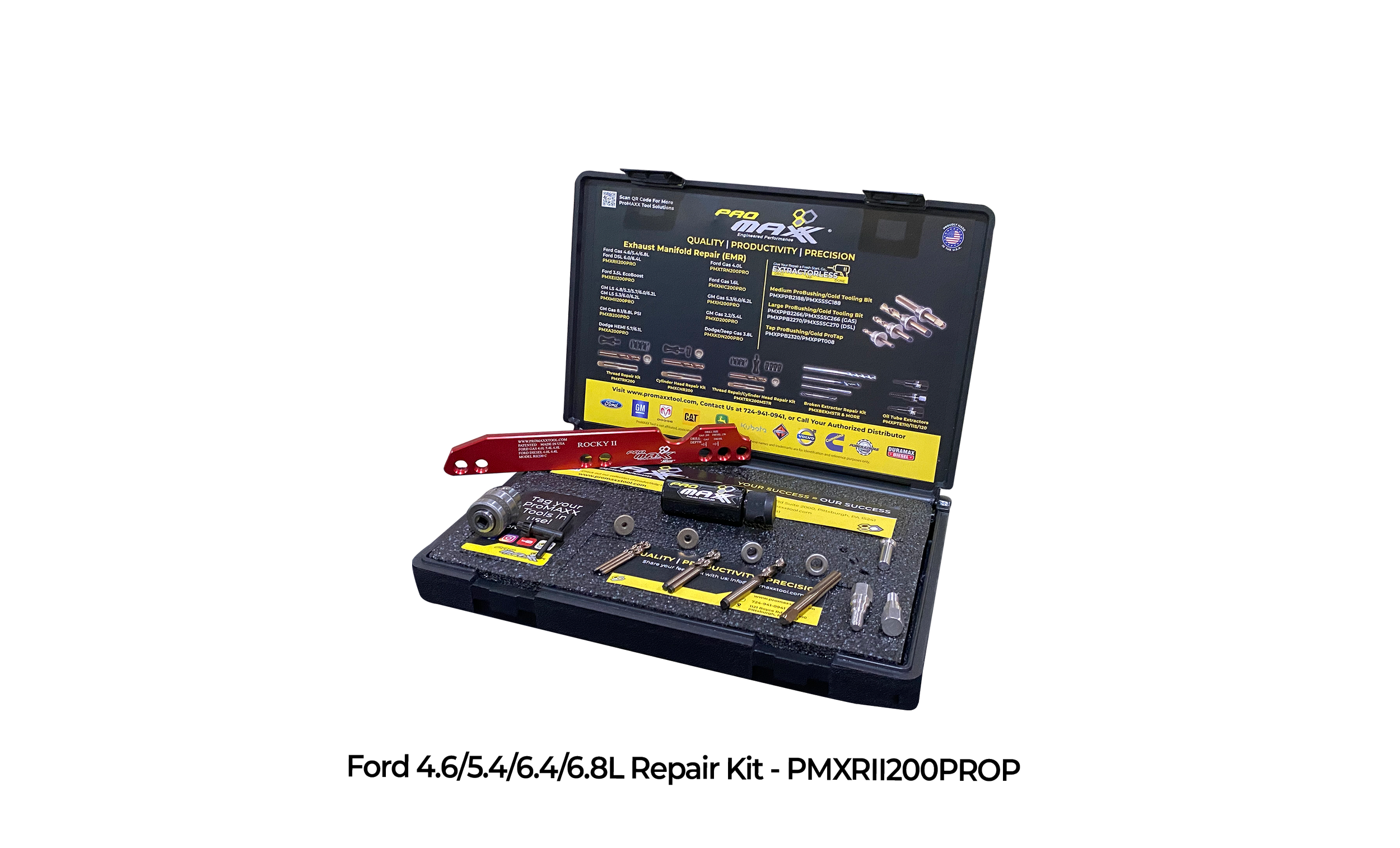 Ford 4.2 V6, 4.6L/5.4L V8, 6.8L Fix Exhaust Manifold Stud ProMAXX Tool