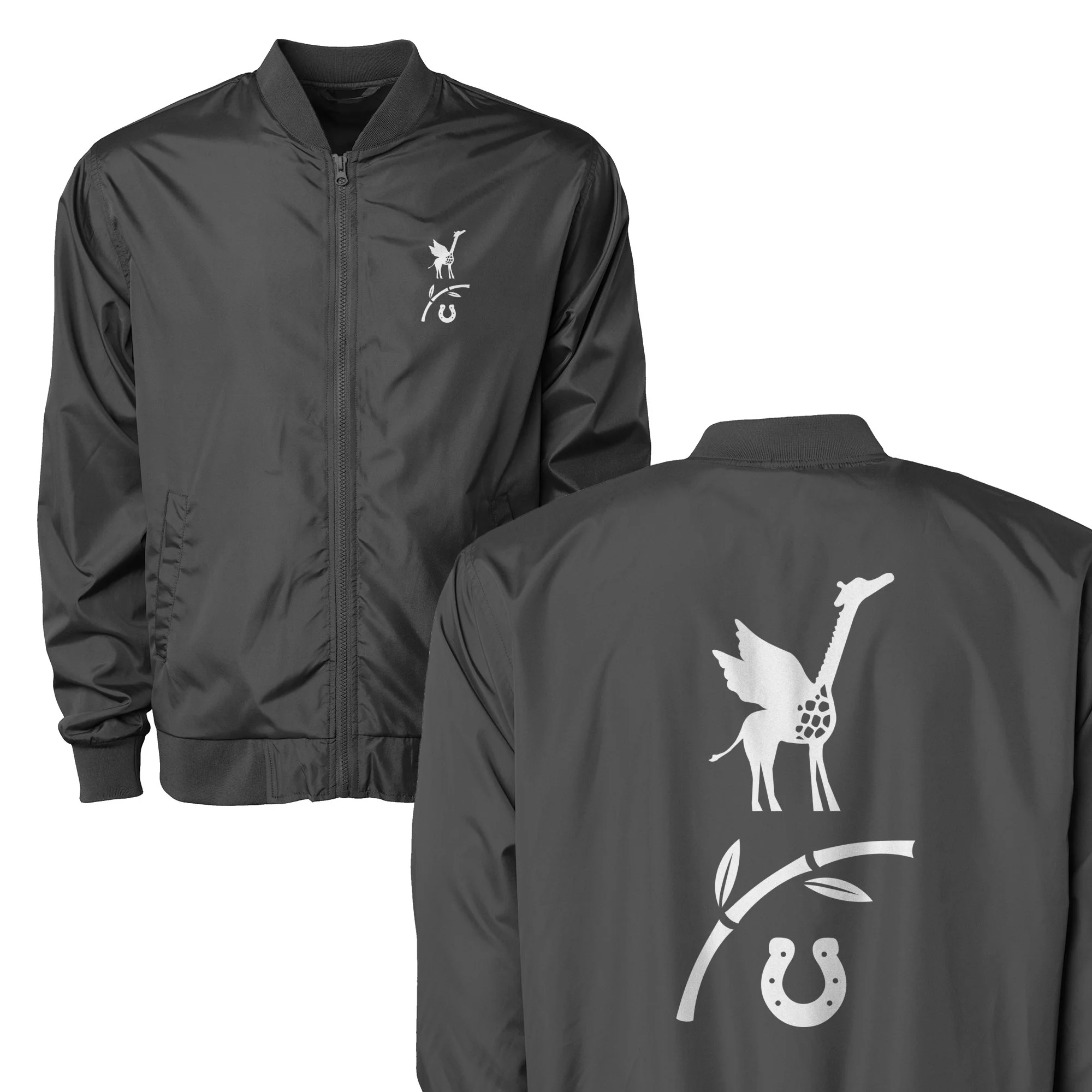 blouson aviateur noir