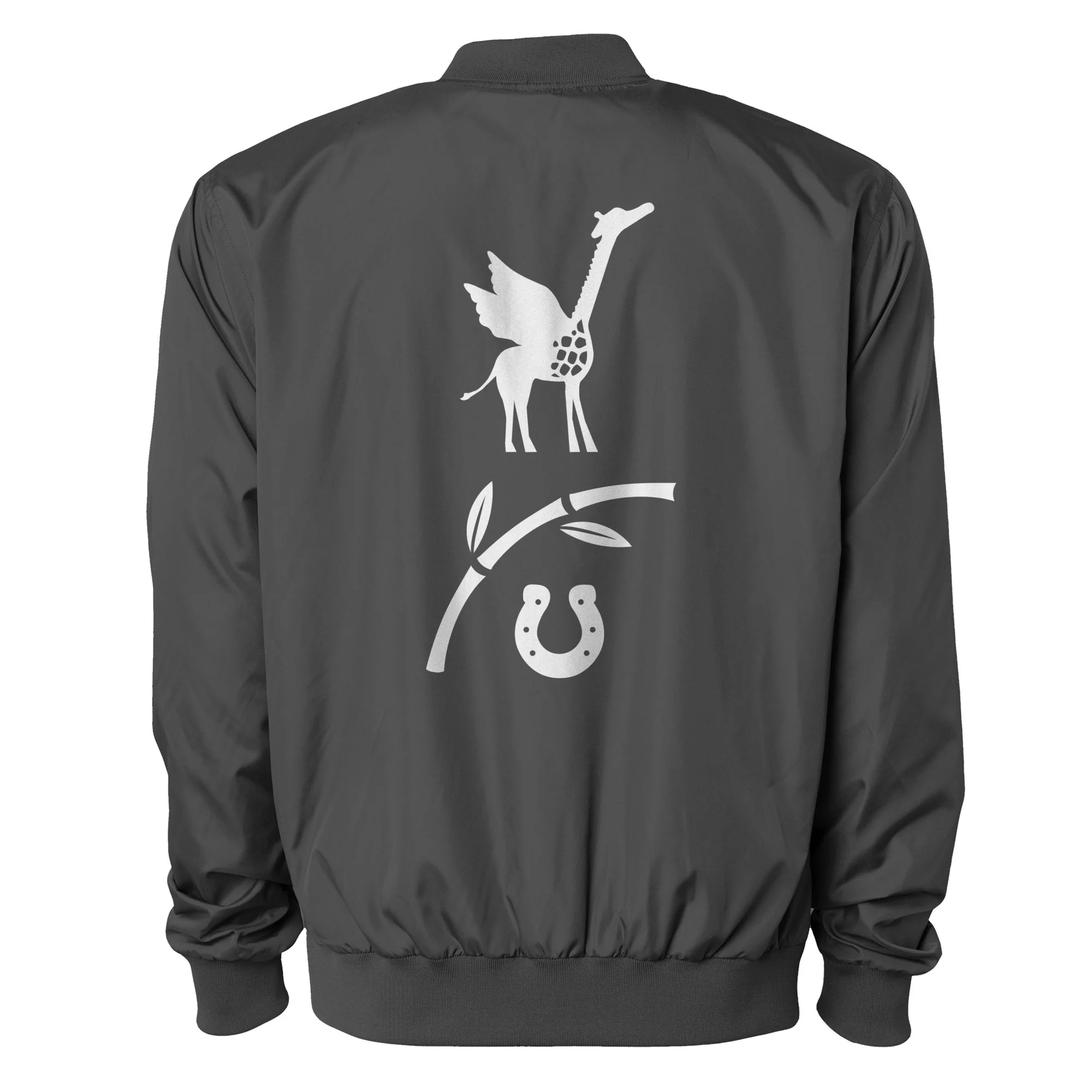 bomber jacket military black