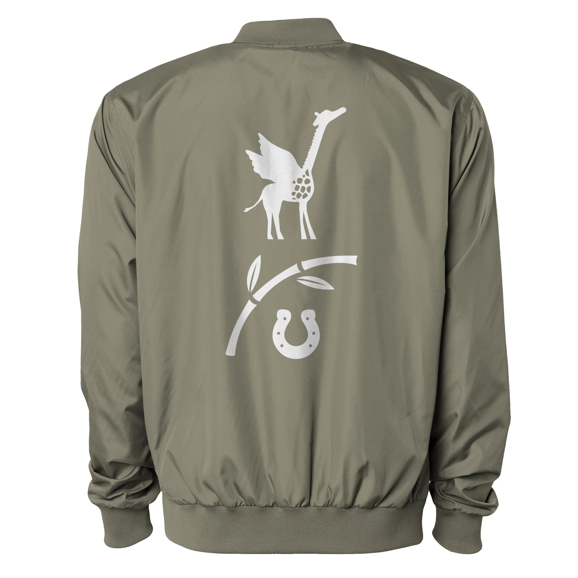 bomber jacket military green