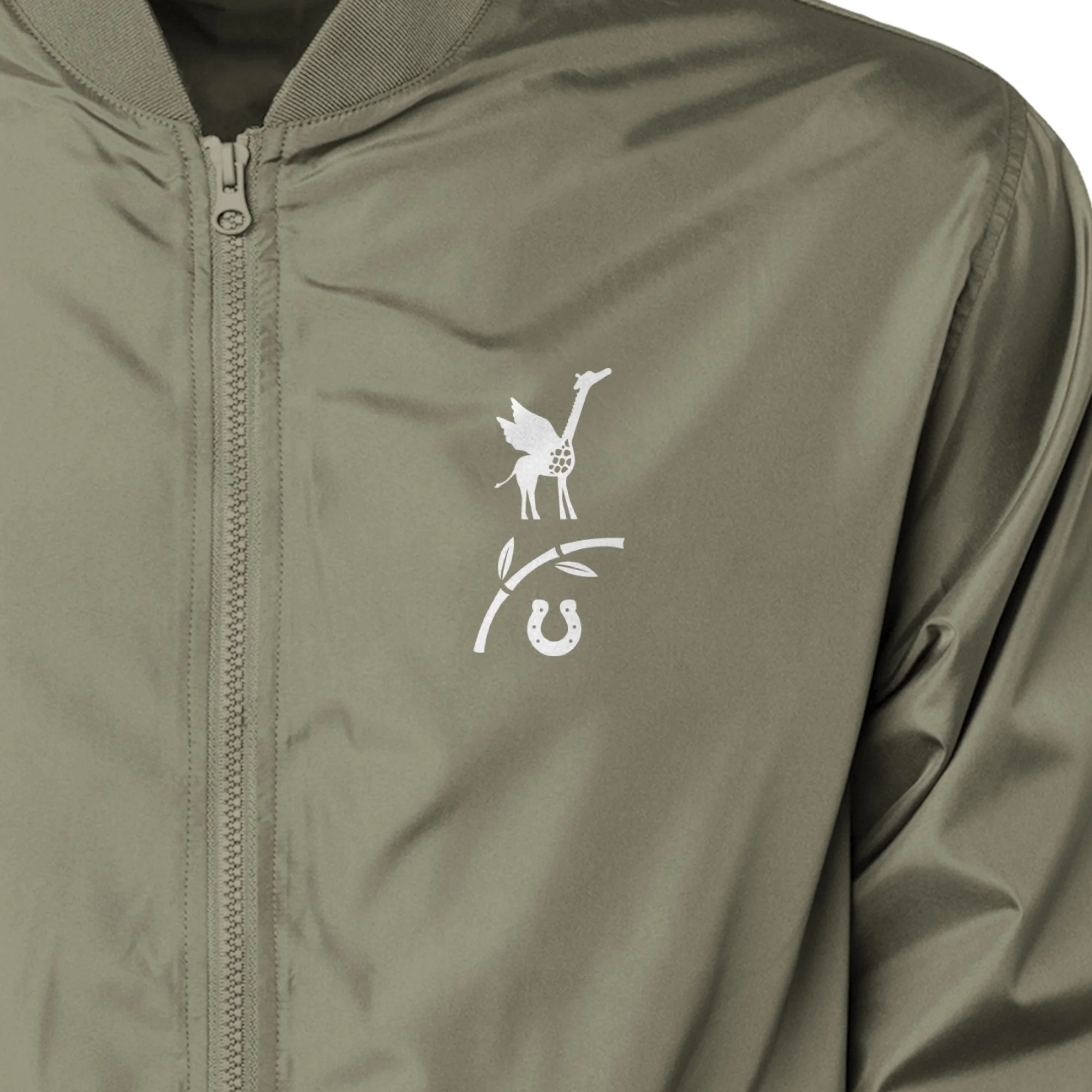 blouson aviateur vert militaire