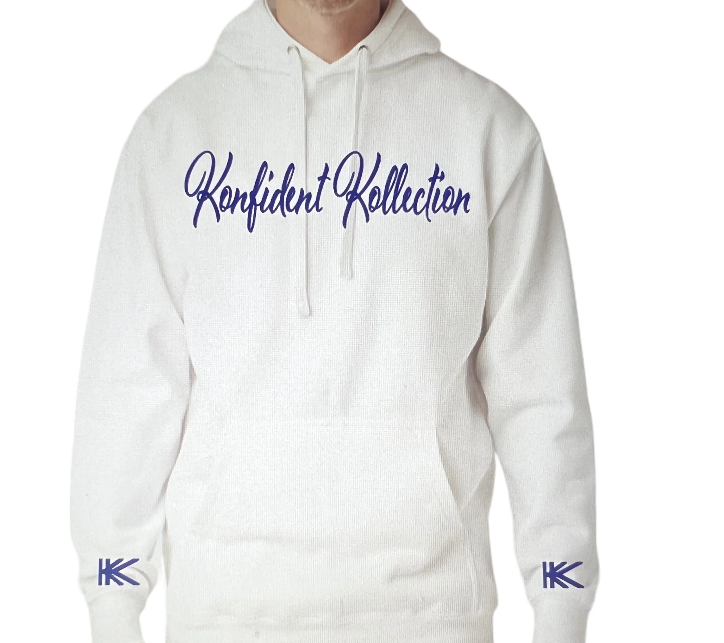 Signature White and Royal Blue
