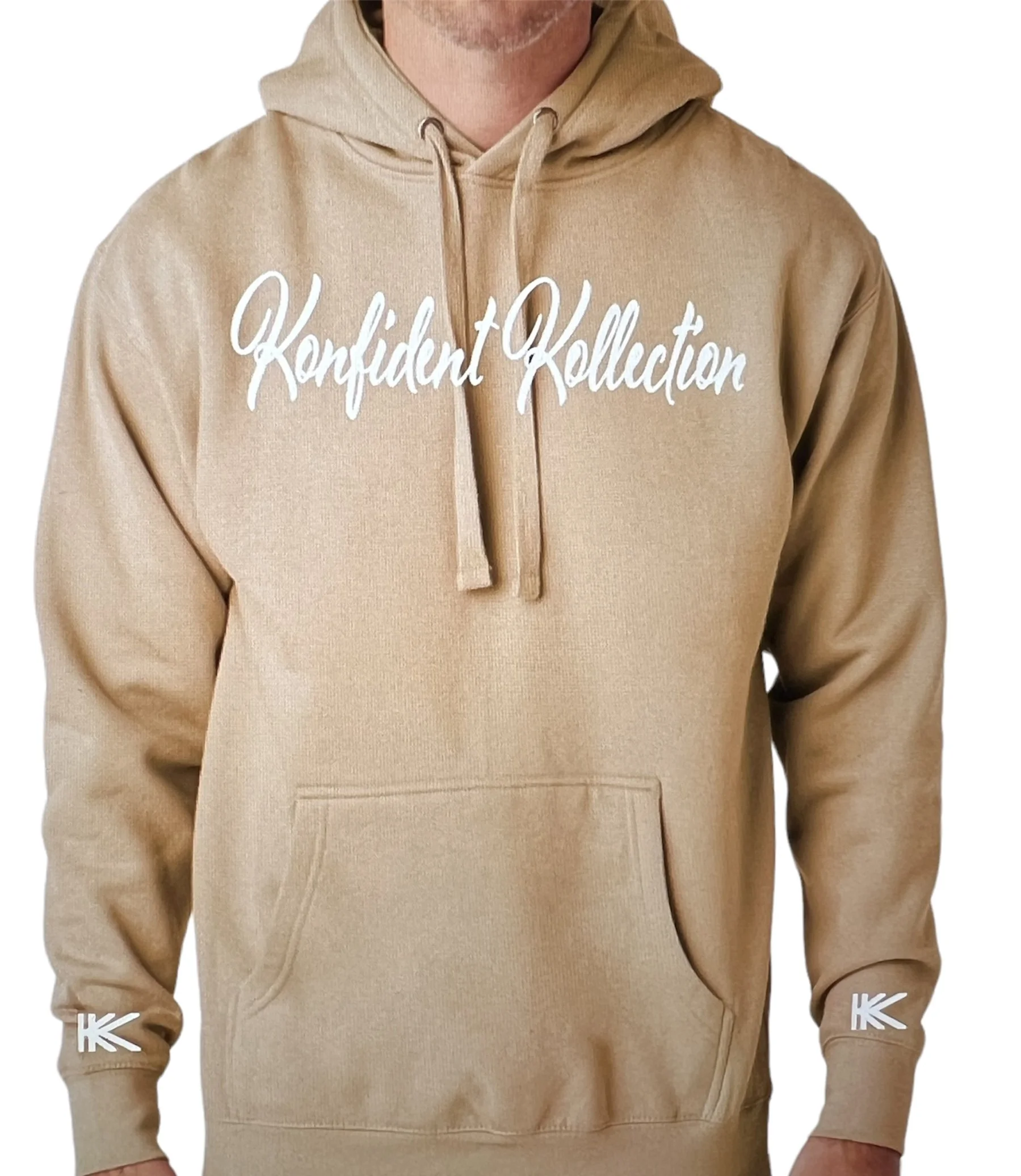 Signature Tan and White