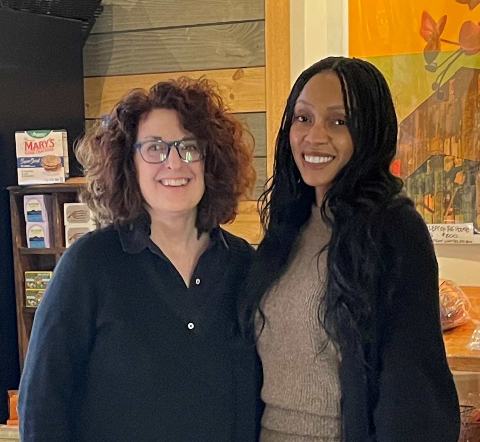 Ann Gilligan and Chelcy Beavers