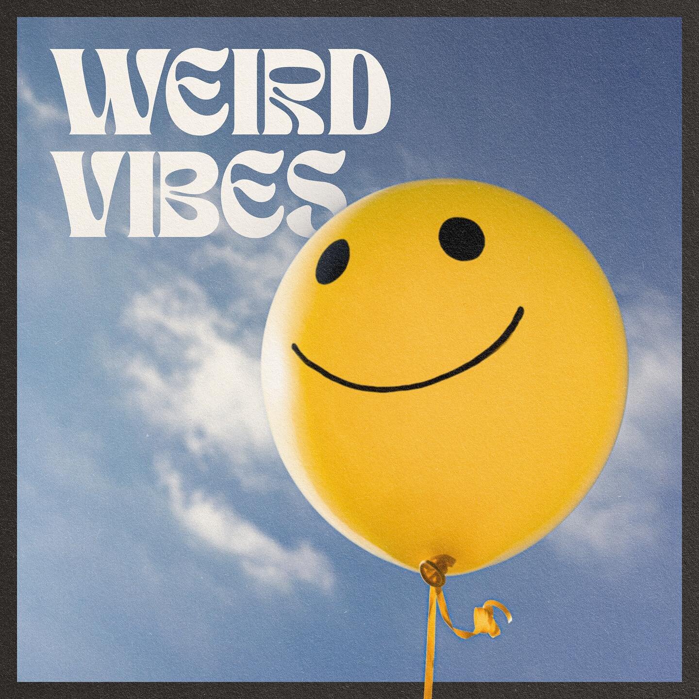 Today is the day! Weird Vibes 🙂 is out now! I think we all feel how weird the vibes are in the world right now... We just can't get a break, can we? Hopefully this song brings a little joy and GOOD vibes into your world ✨