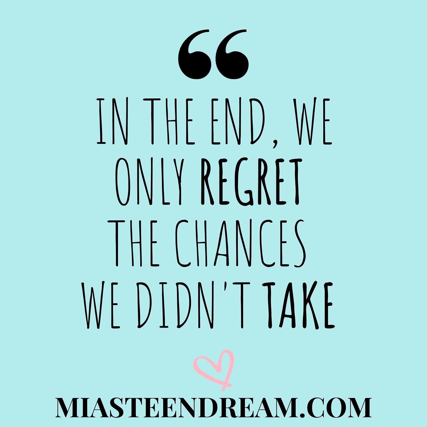 &ldquo;Live everyday like it&rsquo;ll be your last!&rdquo; That&rsquo;s my life motto!🤩🎉

Every time I found myself caught between where to go or what to do, I think about this quote because it is so true!🌸🥰

The only regrets I&rsquo;ve ever had 