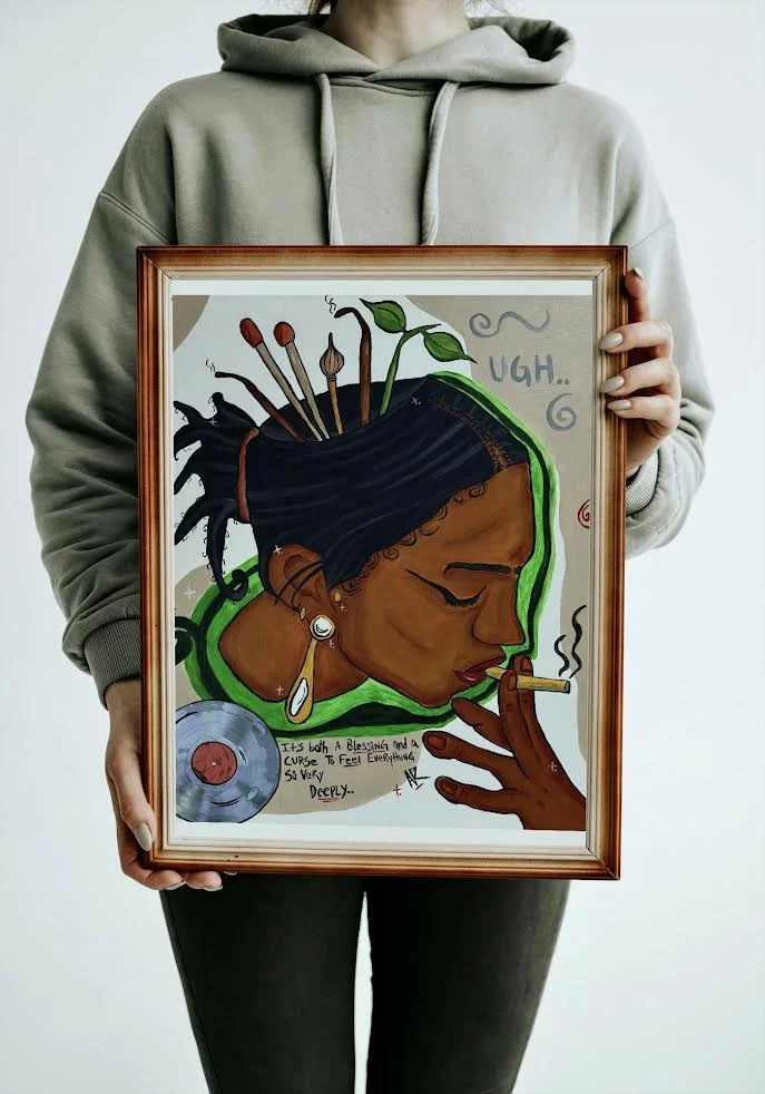 "Empath Burnout" ART PRINT