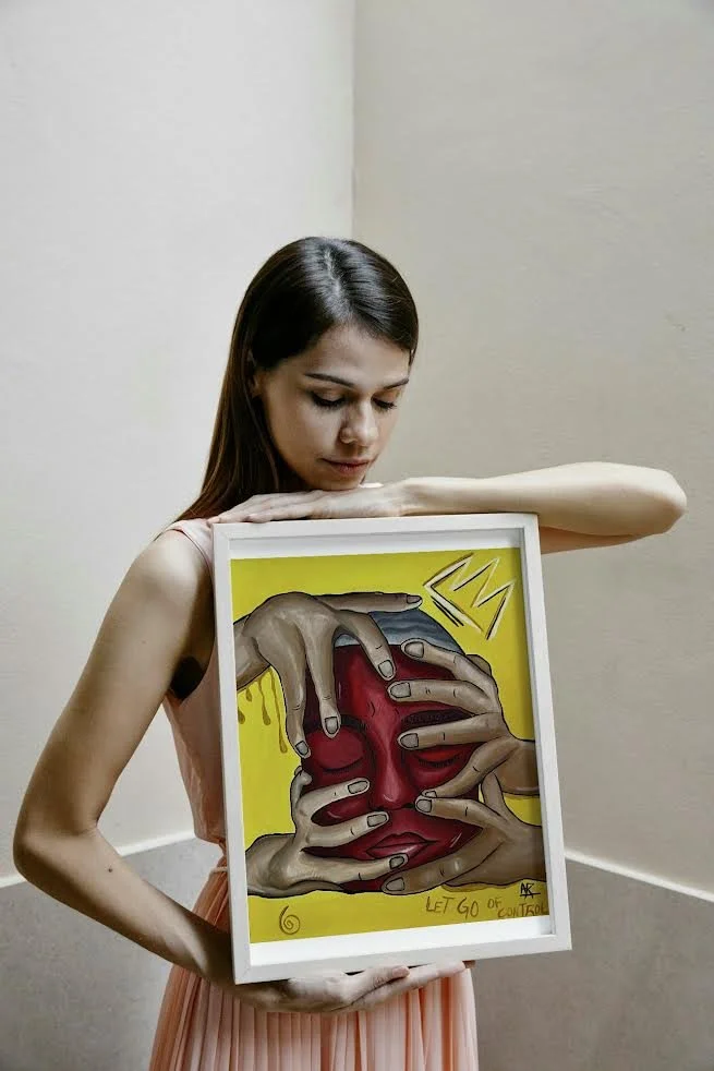 "Let Go Of Control" ART PRINTS