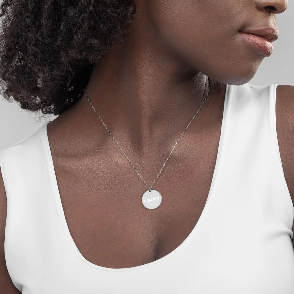 "I am art" NECKLACE