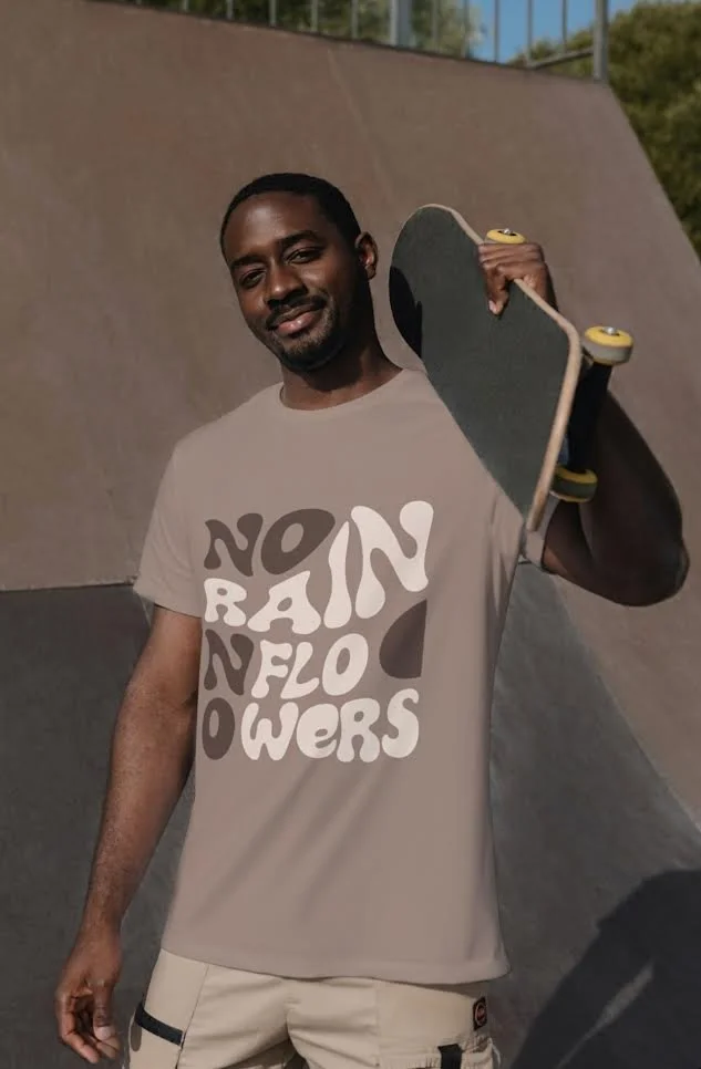 "No Rain, No Flowers" SHIRTS