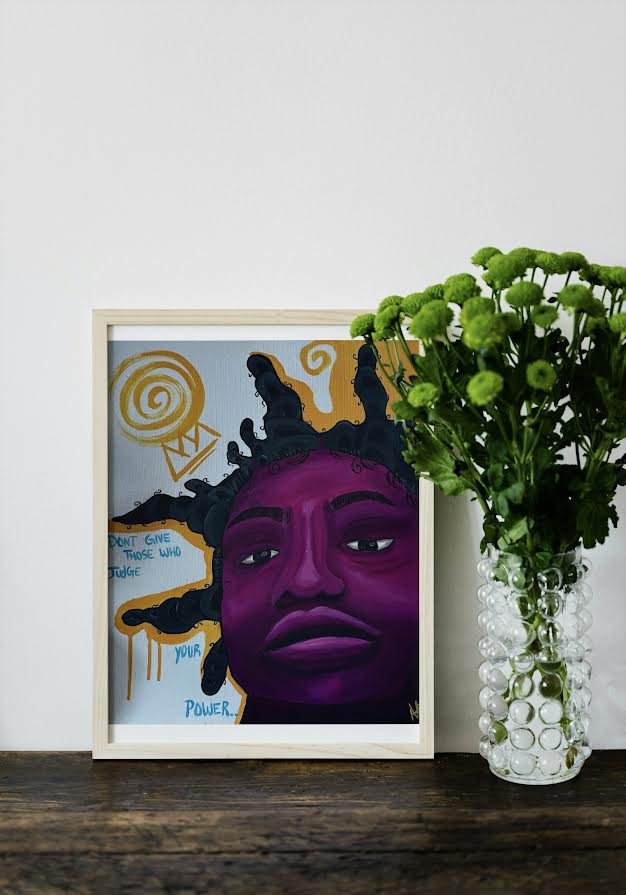 "Don't Give Those Who Judge.." ART PRINT