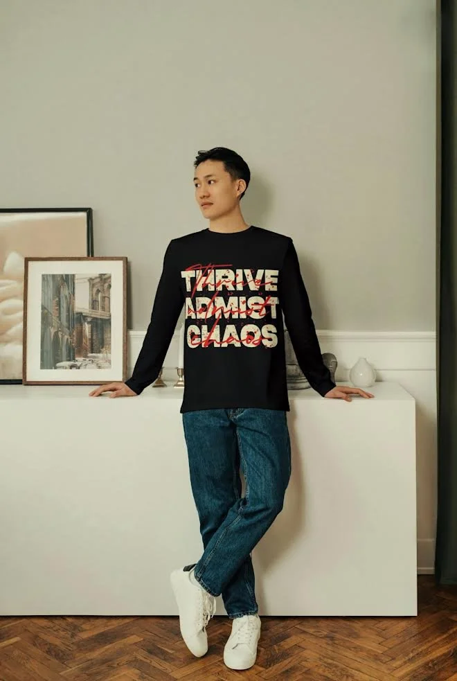 "Thrive admist Chaos" SWEATER