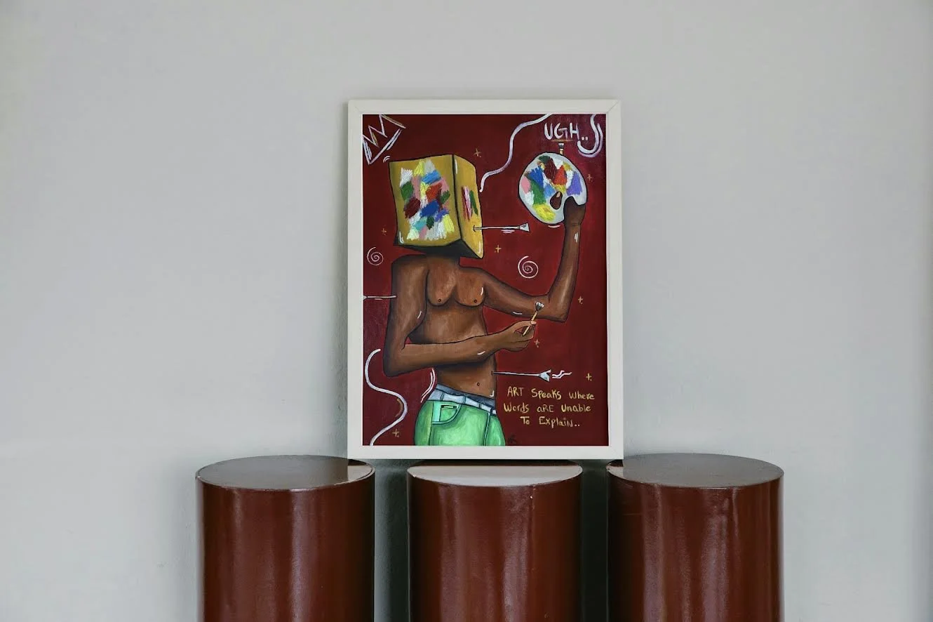 "Artist Block" ART PRINT