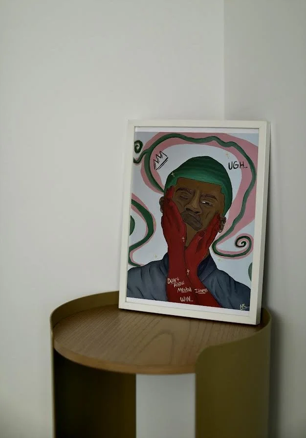 "Don't Allow Mental Illness.." ART PRINT