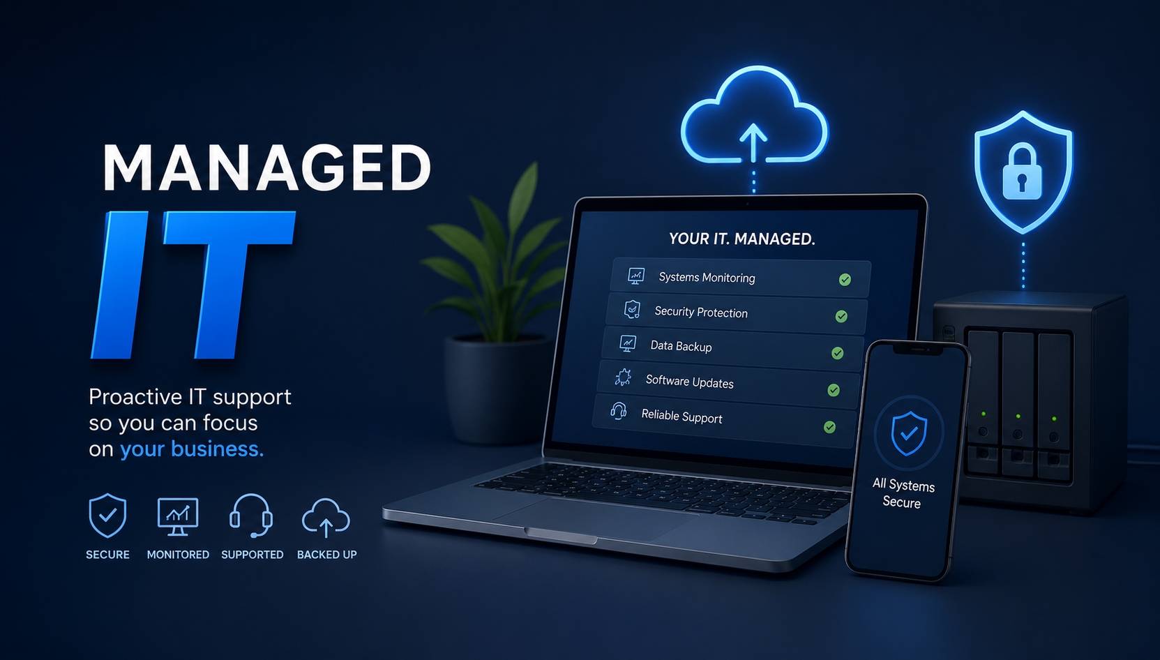 Remote or North Lakes / Brisbane Managed IT
