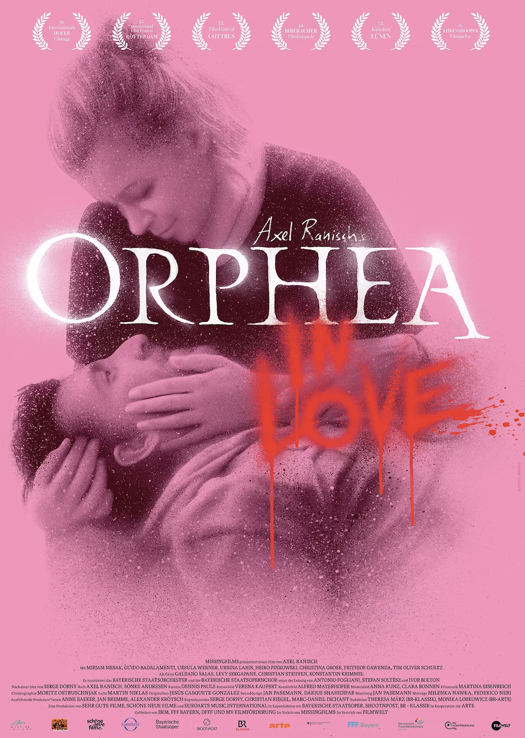 Orphea in Love (109 min, Kinospielfilm einer neuen Kategorie, in Zusammenarbeit mit dem Bayerischen Staatsorchester 2022/23)
