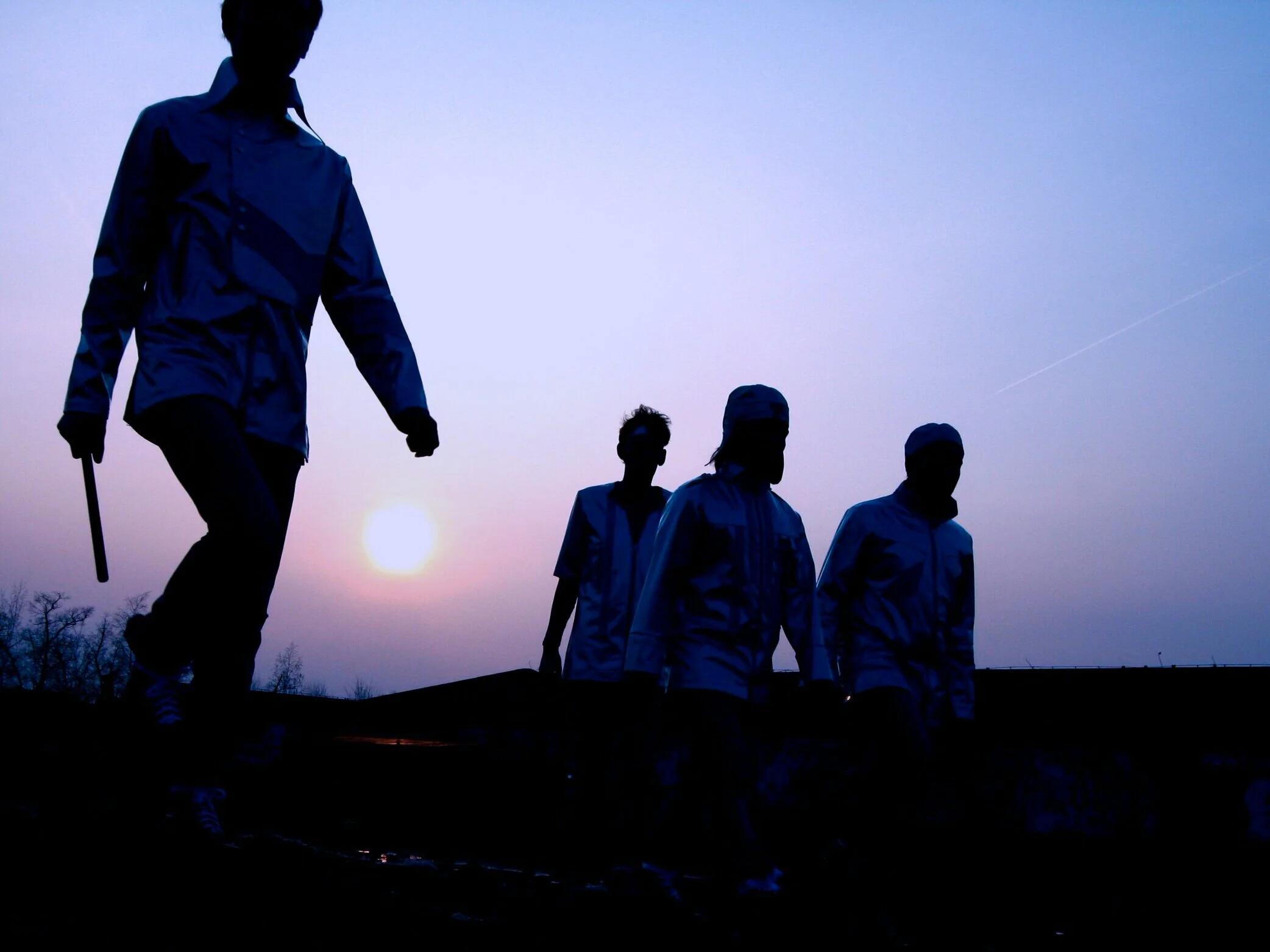 "A Clockwork Orange" (Jugendtheater Brandenburg 2009)
Text: Anthony Burgess,
Regie: Christian Ziehl,
Filme & Regiemitarbeit: Axel Ranisch,
Bühne: Thomas Gabriel,
Kostüme: Kathrin Mickan