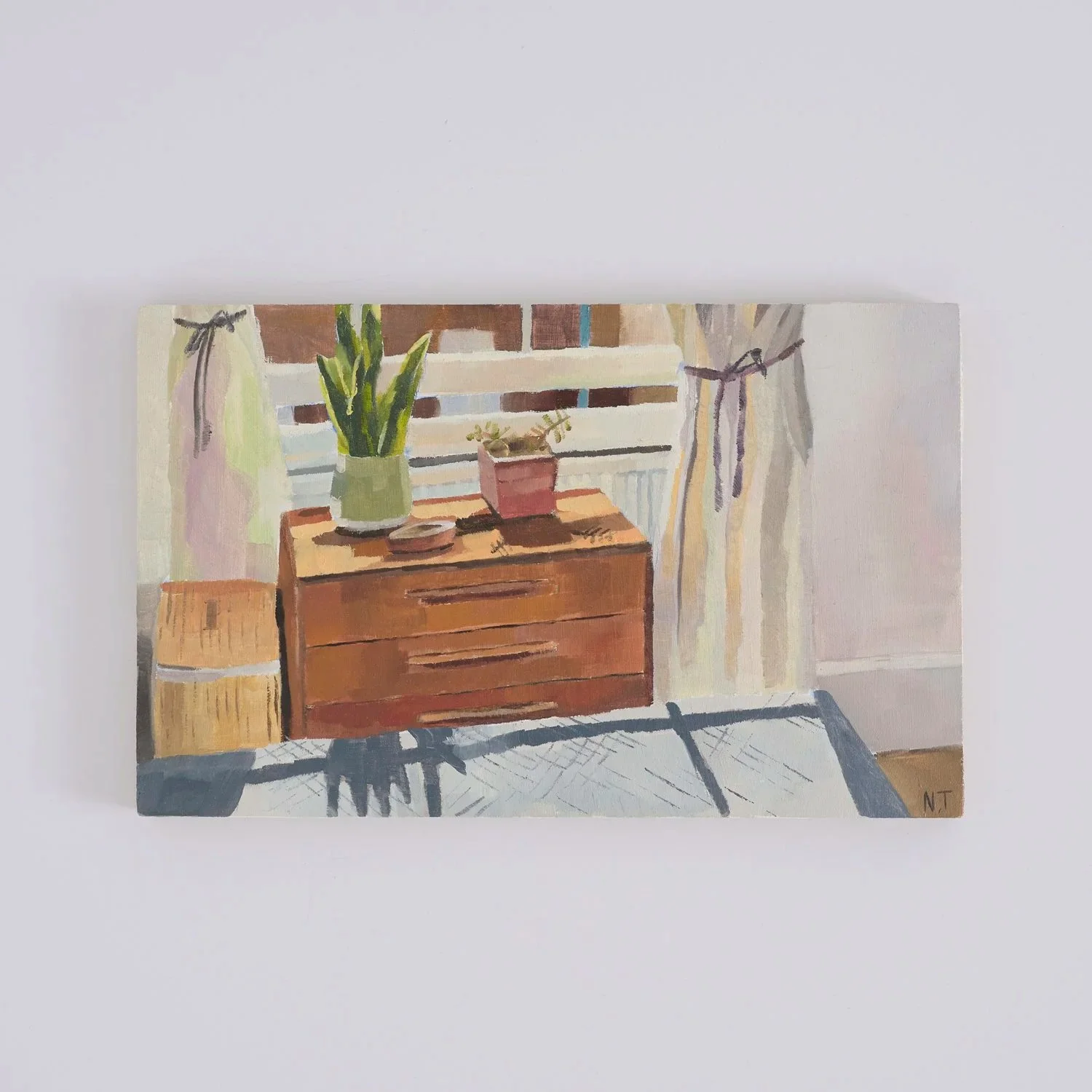 Natasha Tonkin Oil Painting Bedroom Window
