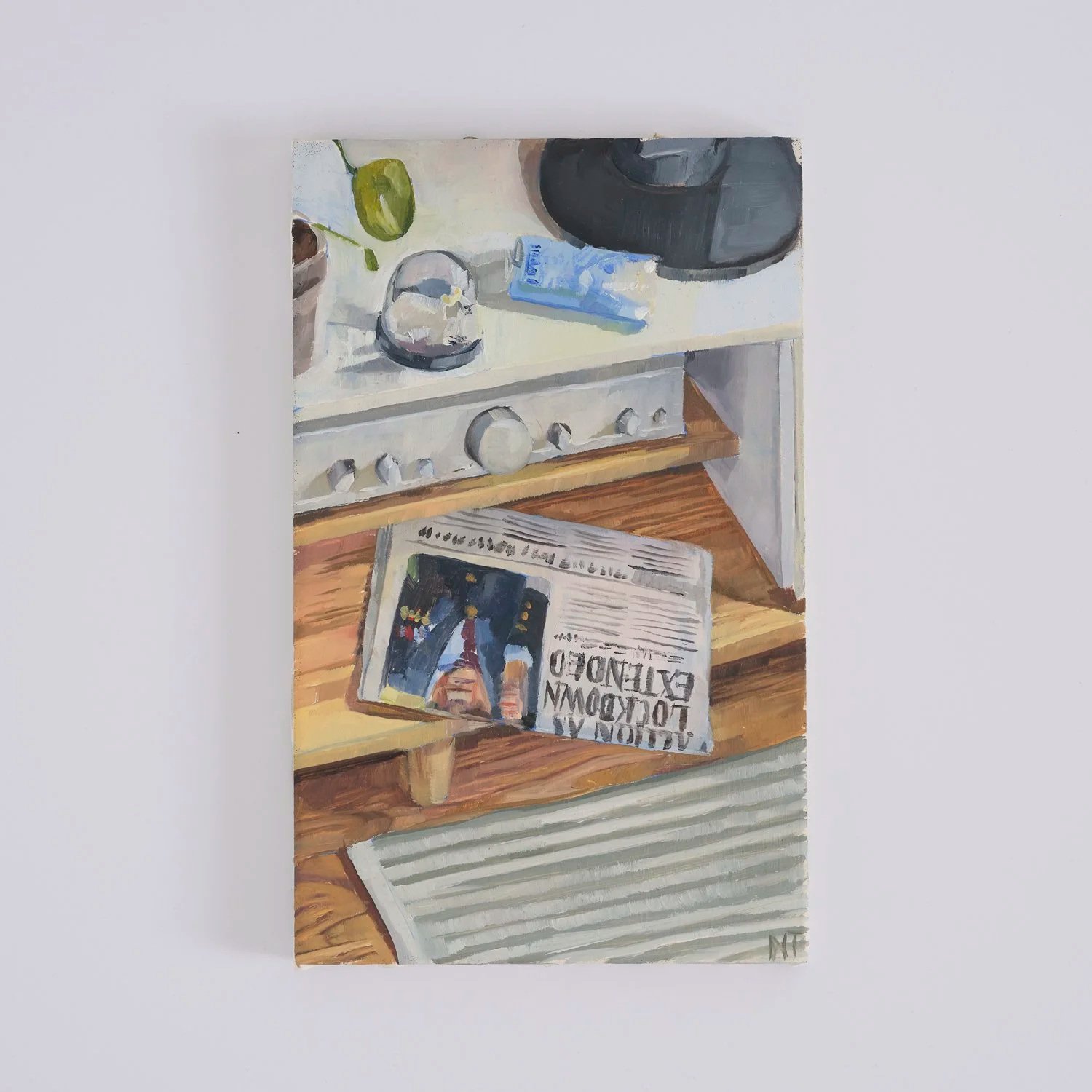 Natasha Tonkin Oil Painting Lockdown Extended
