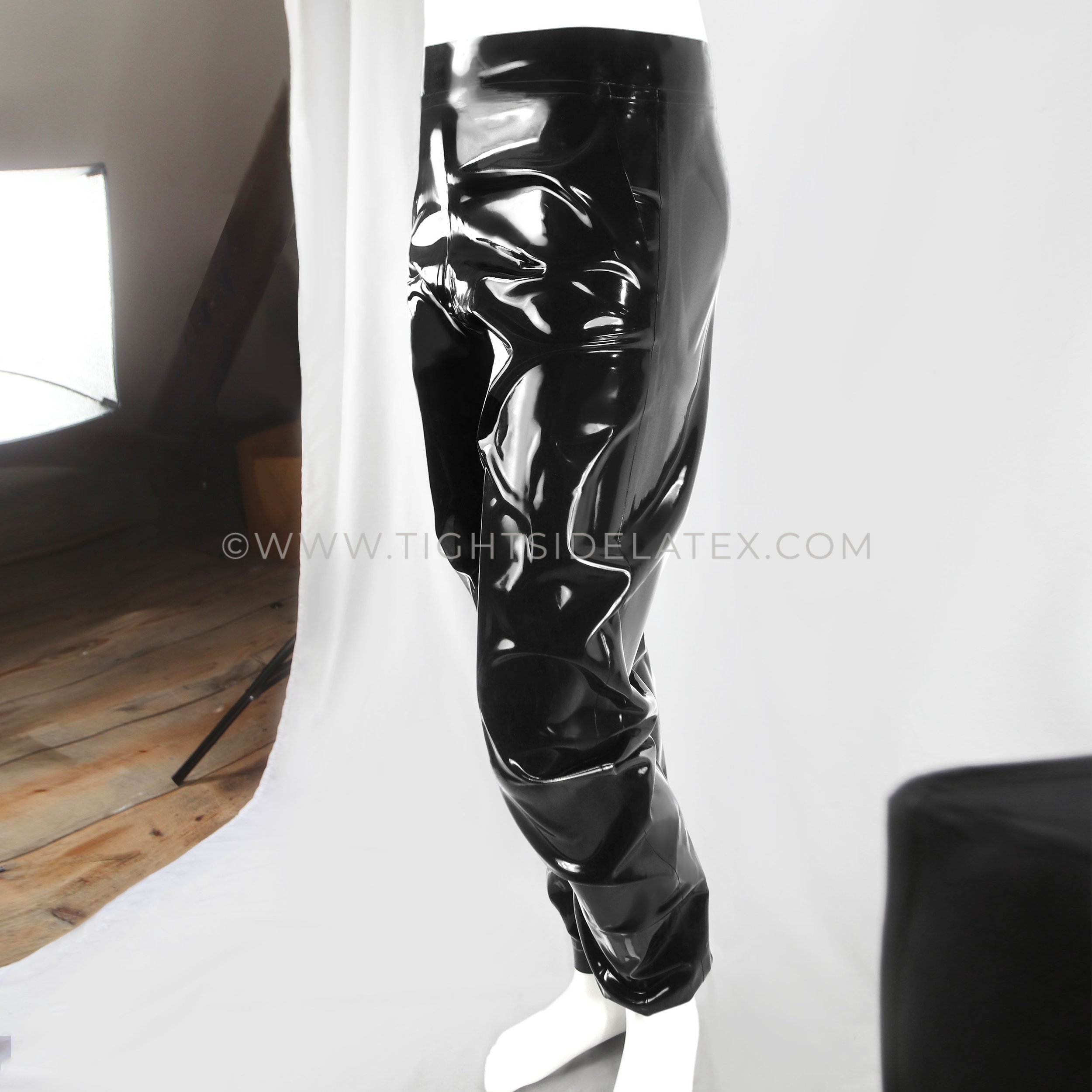 Mens Stretchy Leather Latex Slim Fit Black Leather Tights Fashionable PU  Skinny Streetwear From Saltblue, $22.26 | DHgate.Com
